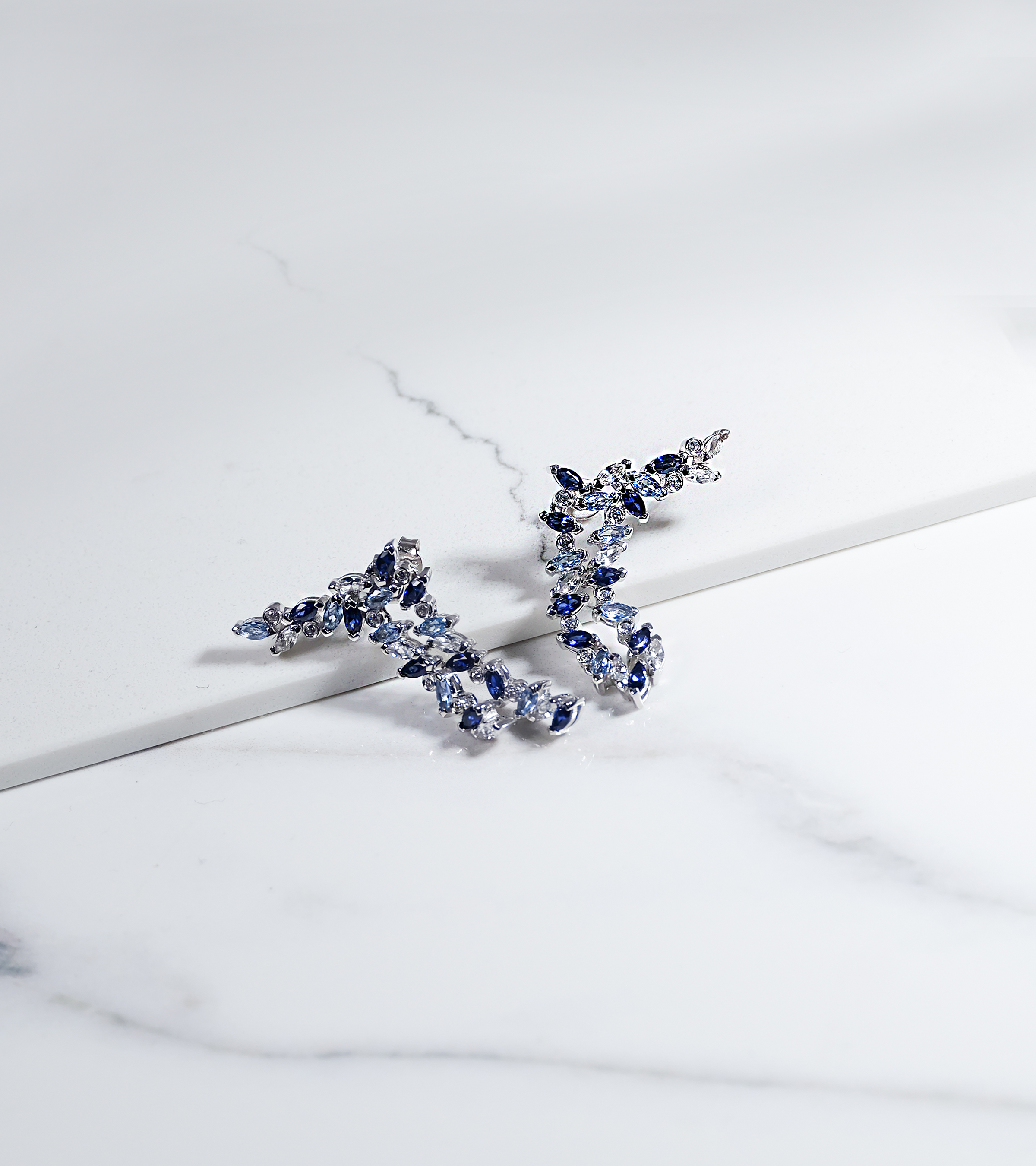 Sapphire Vine Elegance