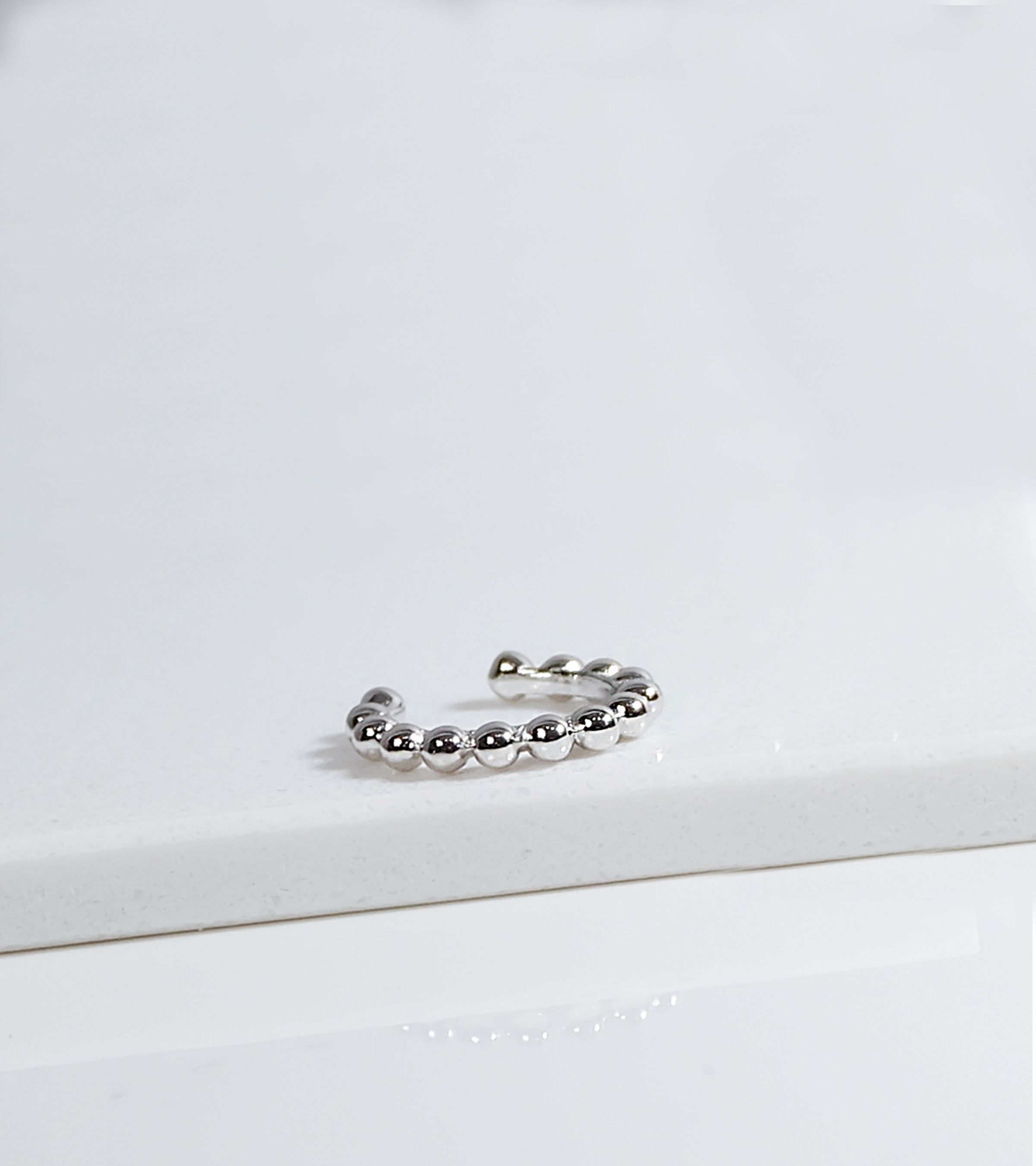Elegant Silver Ear Cuff