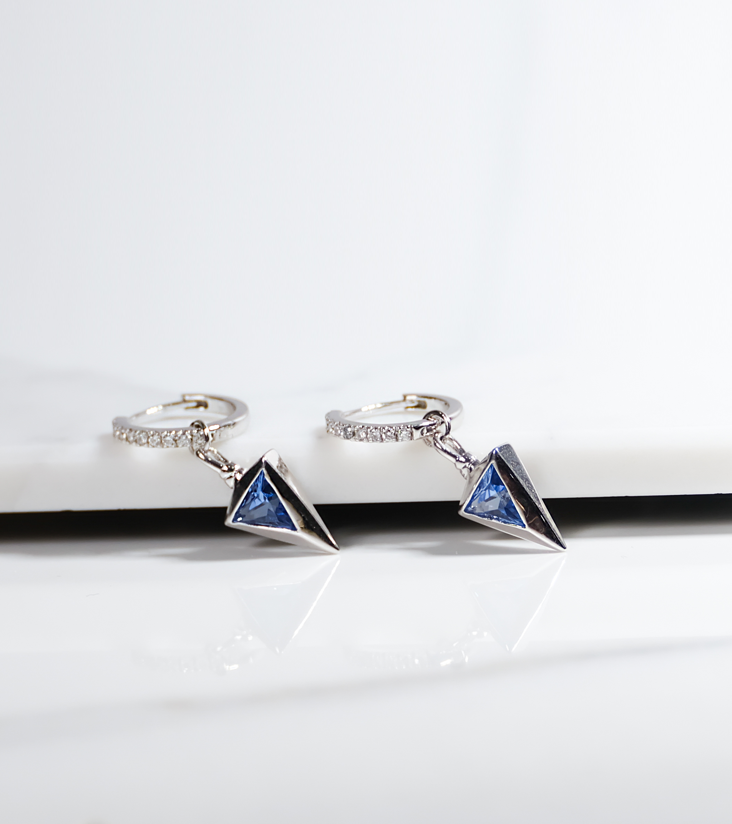 Nomad Diamond Drop Earrings