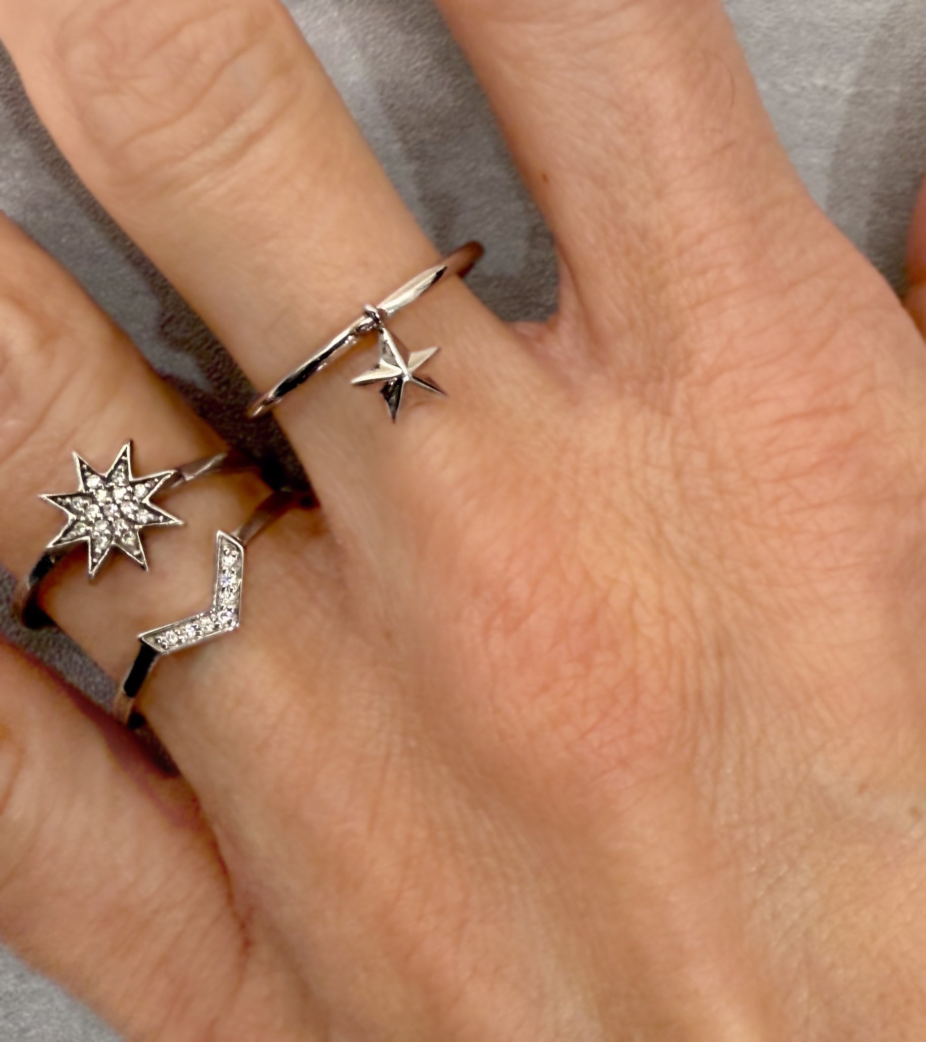 Star Charm Ring