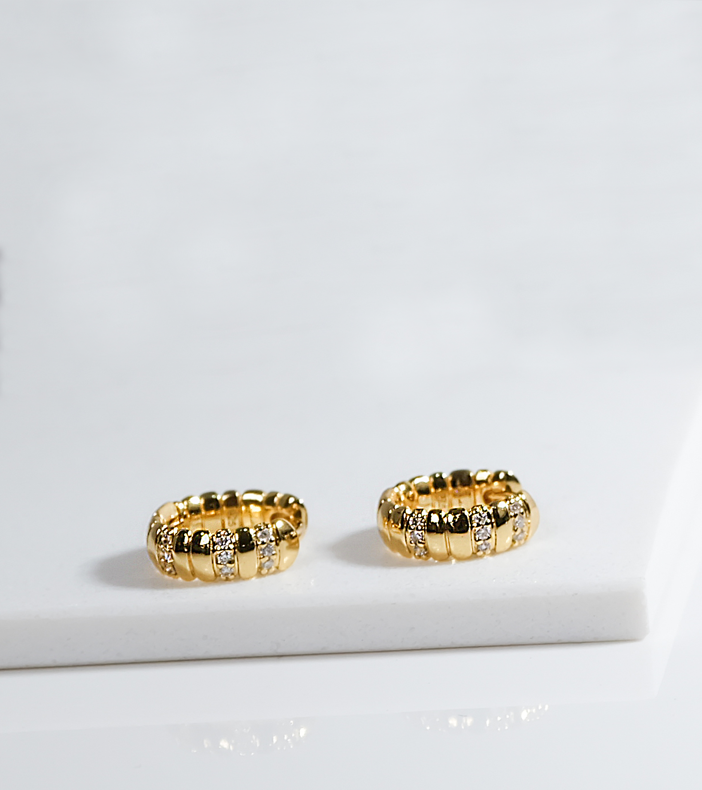Golden Luxe Hoops