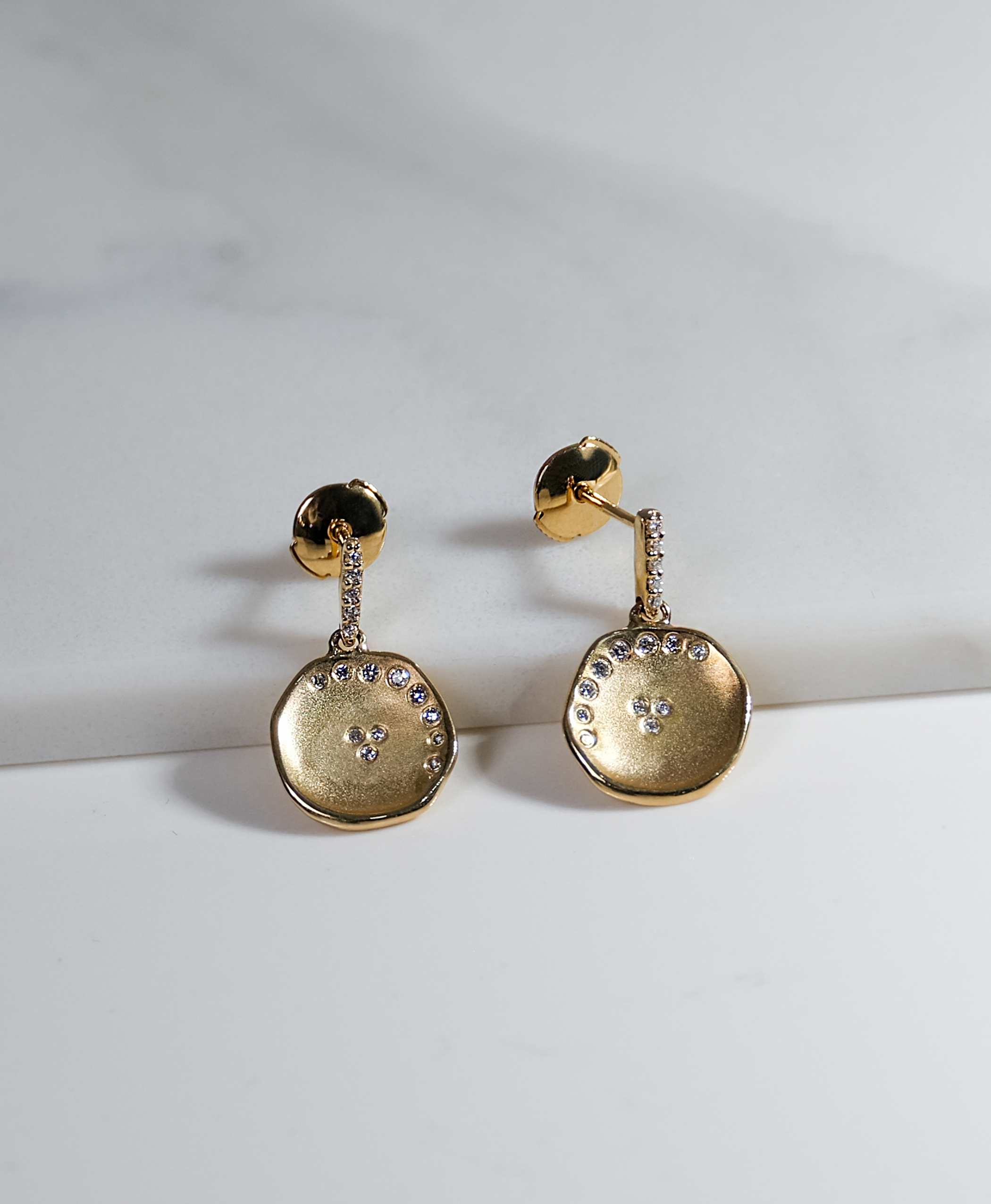 Golden Eclipse Earrings