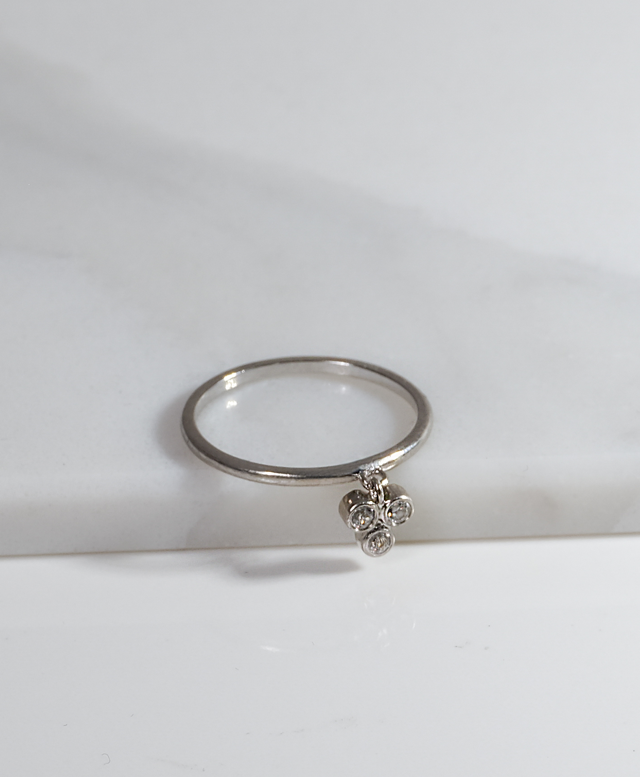 Dazzling Petite Solitaire Ring