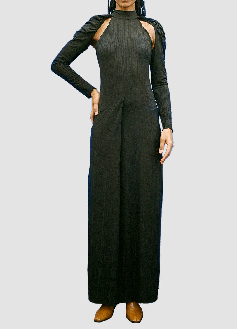 Camelia Tencel Rib Jersey Dress