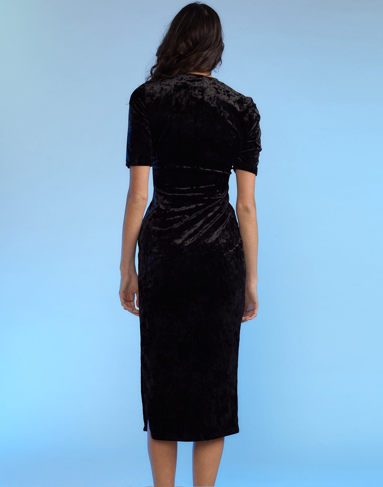 Crush Velvet Tee Dress