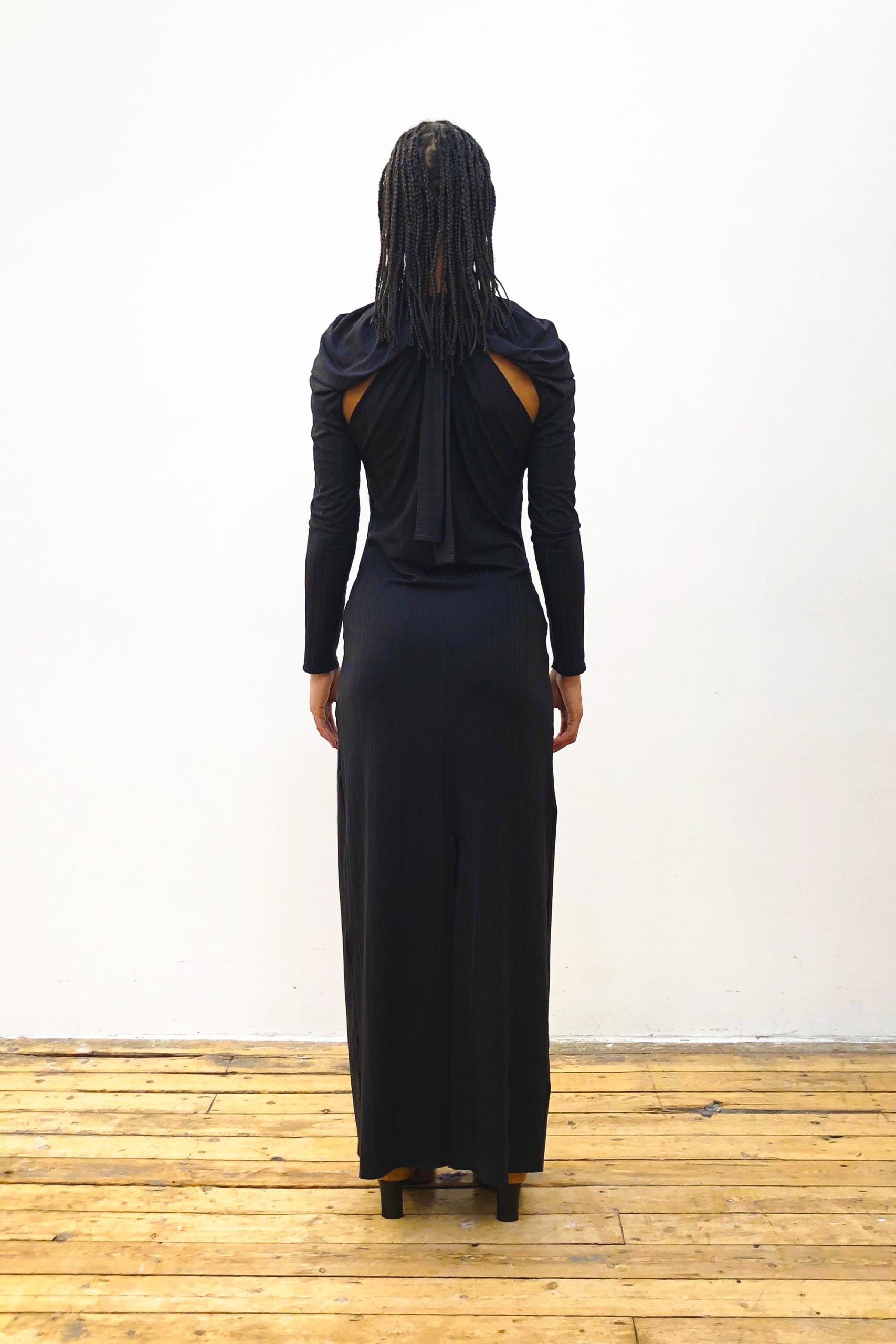 Camelia Tencel Rib Jersey Dress