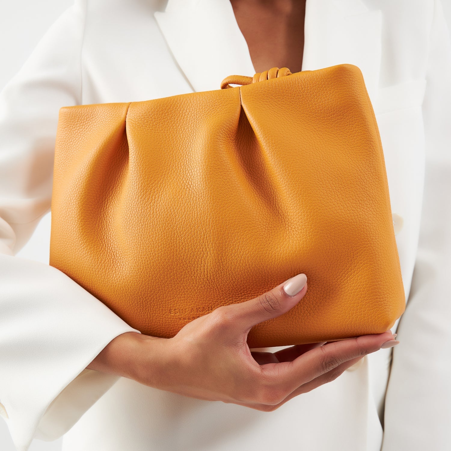 Midi Belgravia Crossbody Bag, Mustard