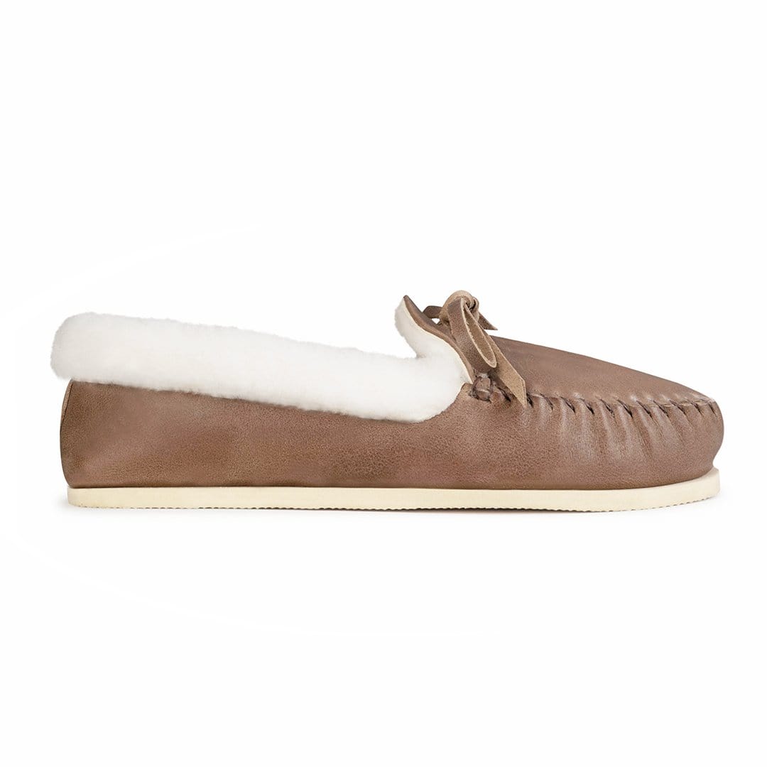 The Women's Cozy Moccasin in Desert - (av)
