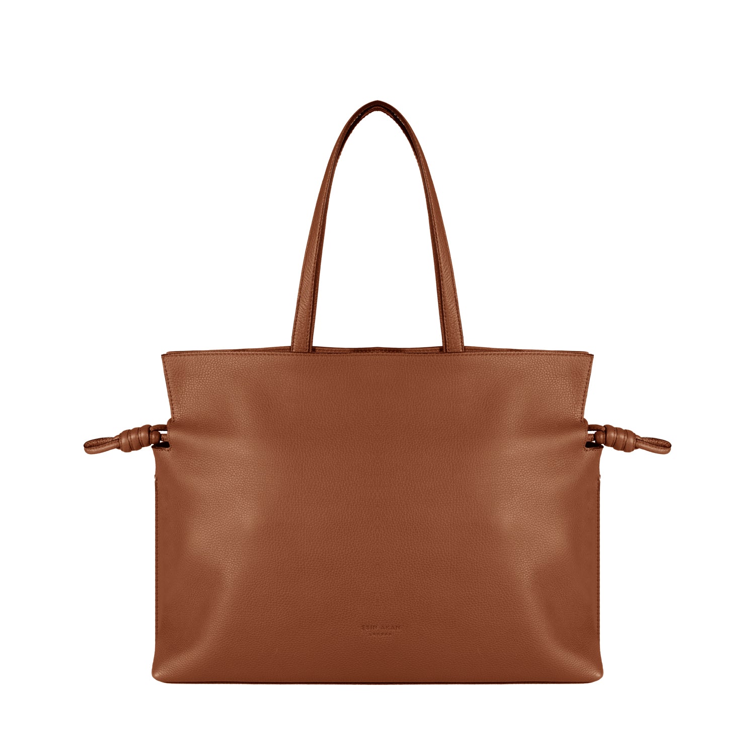Emma, Tan Leather Tote Bag