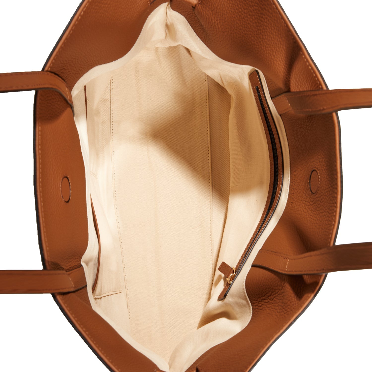 Emma, Tan Leather Tote Bag