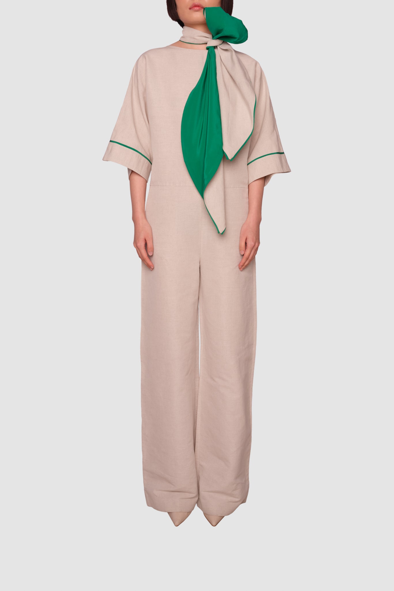 SHAKTI LEAF JUMPSUIT