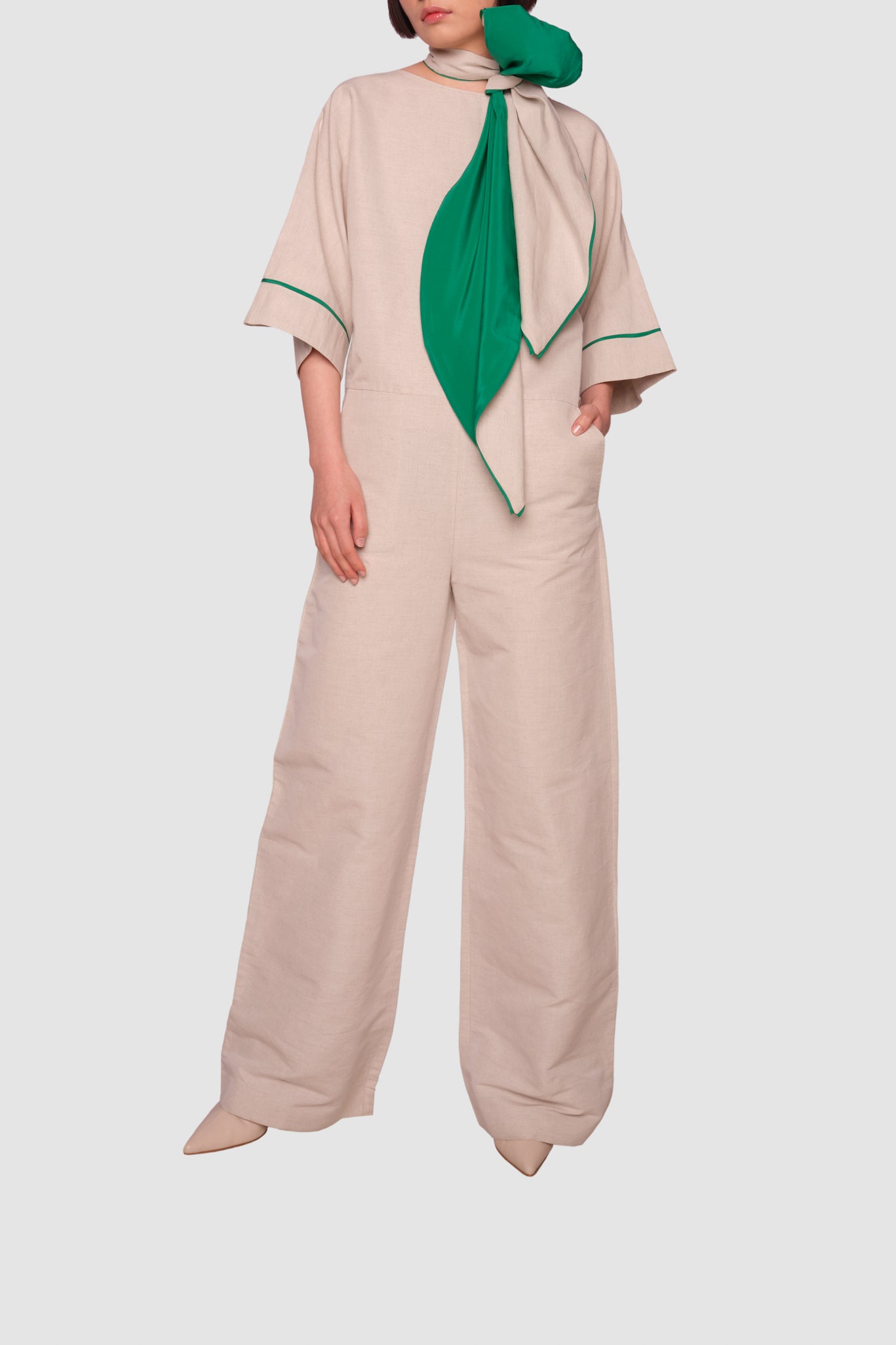 SHAKTI LEAF JUMPSUIT