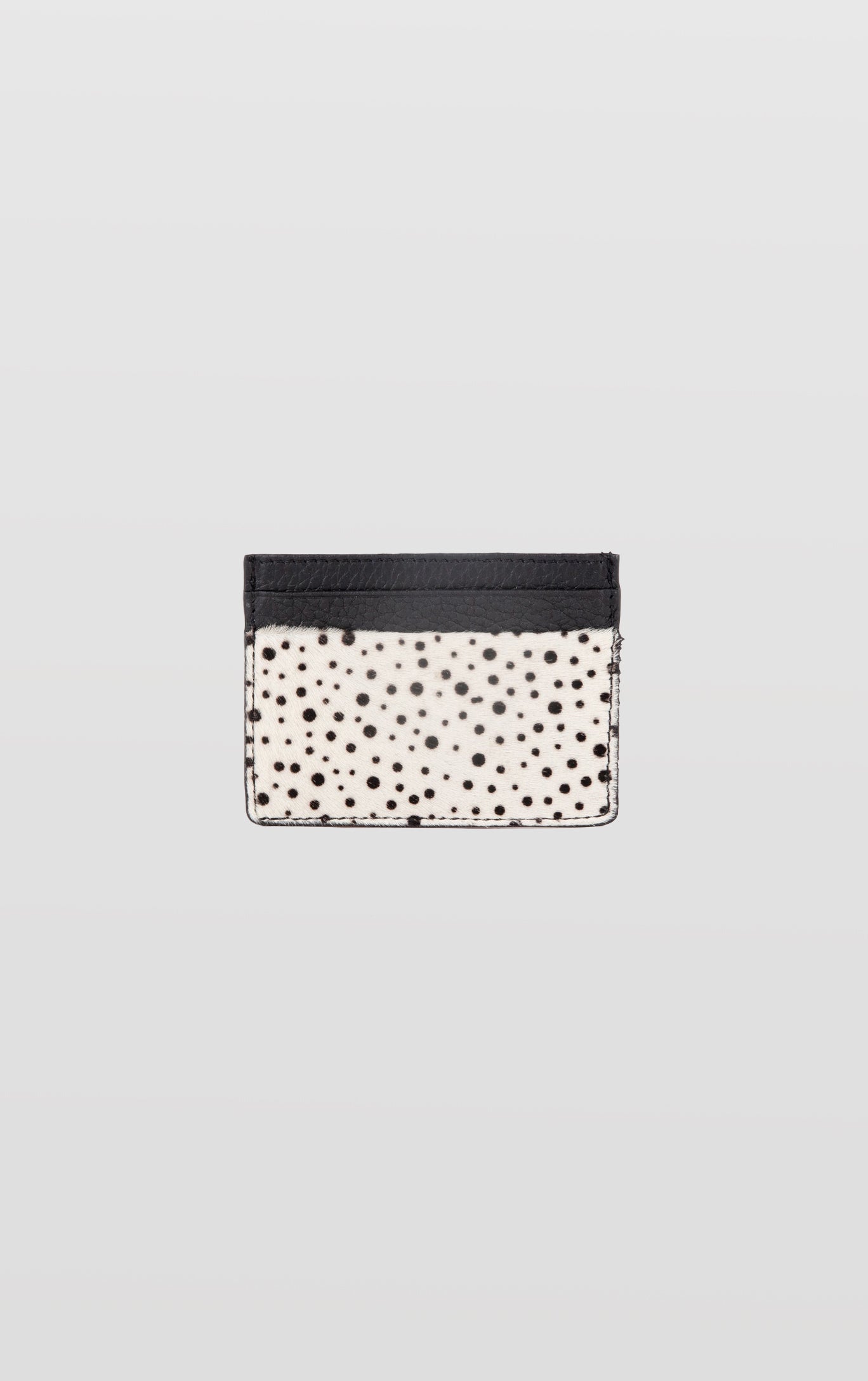 Grace Cheetah Print Leather Card Case