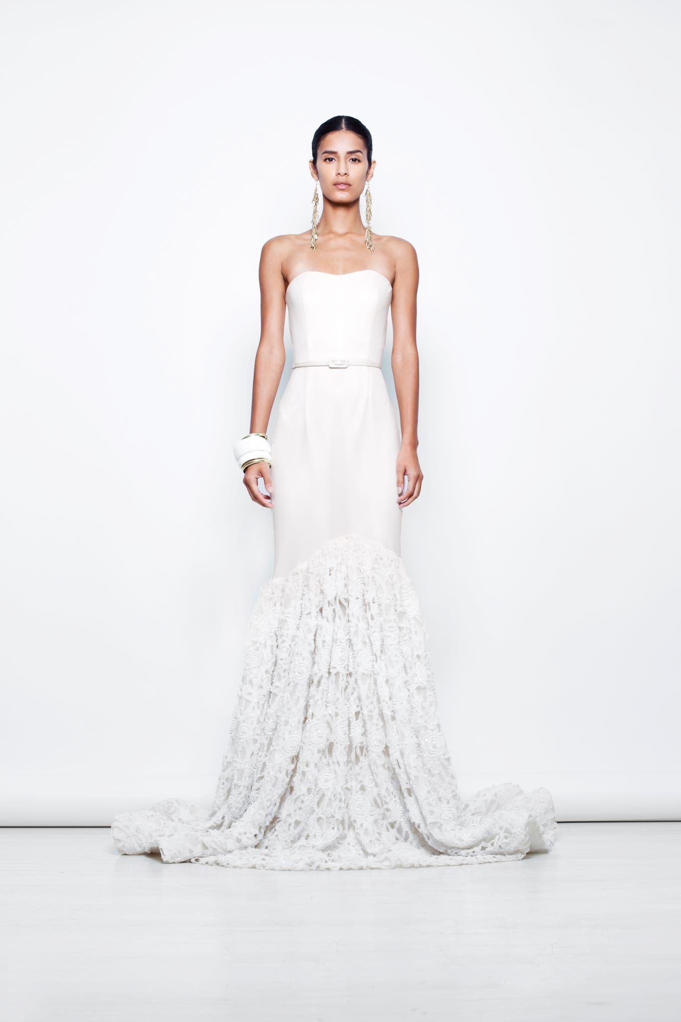 Sustainable Fashion | CELESTINO | Couture | Hudson Valley | Hudson New York | Bias | Chiffon | Silk Satin |Trumpet | Wedding | Gown | Beaded | Croquet | Lace | Train | Bridal