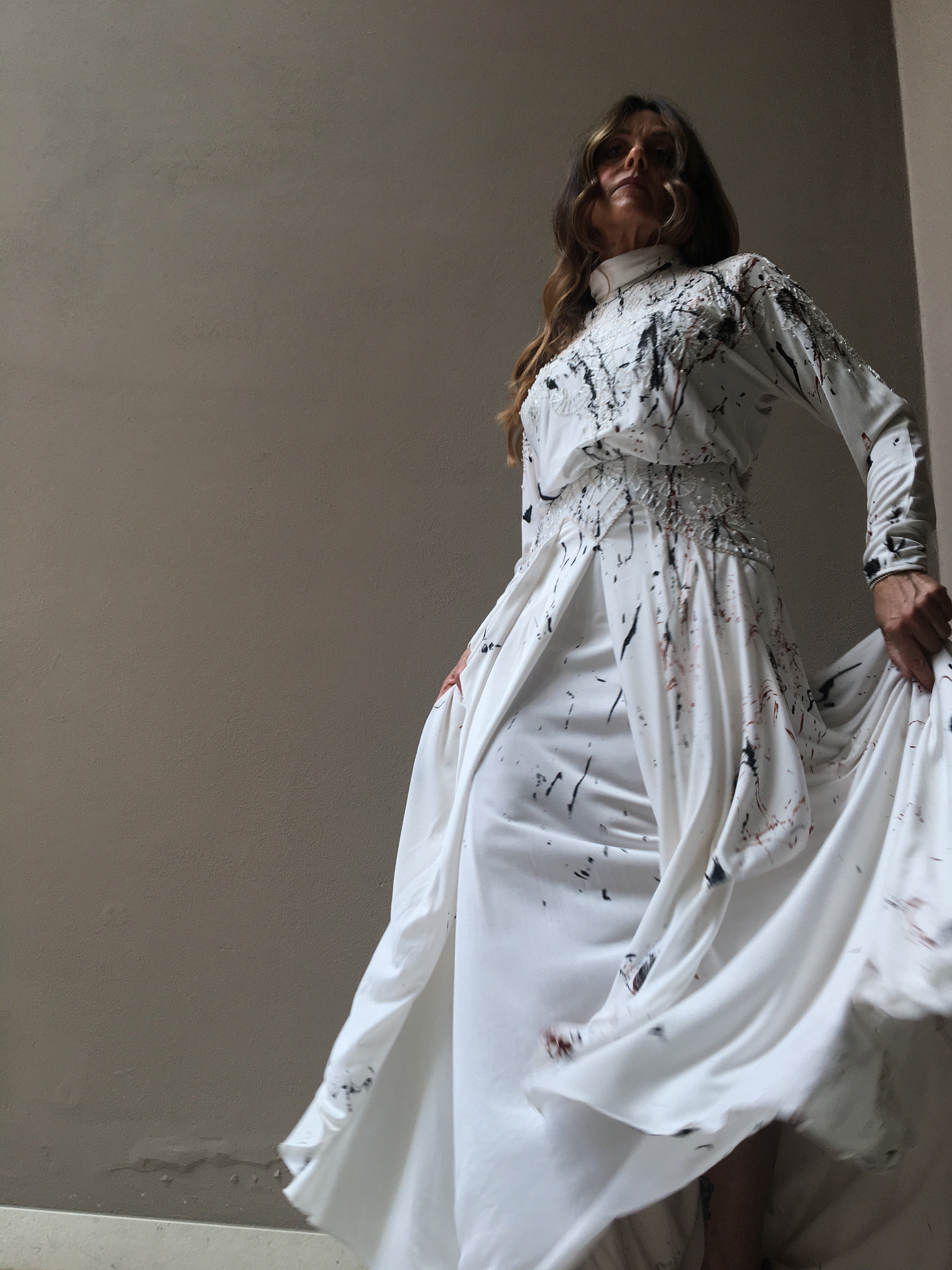 alternative wedding dress loladarling unique piece