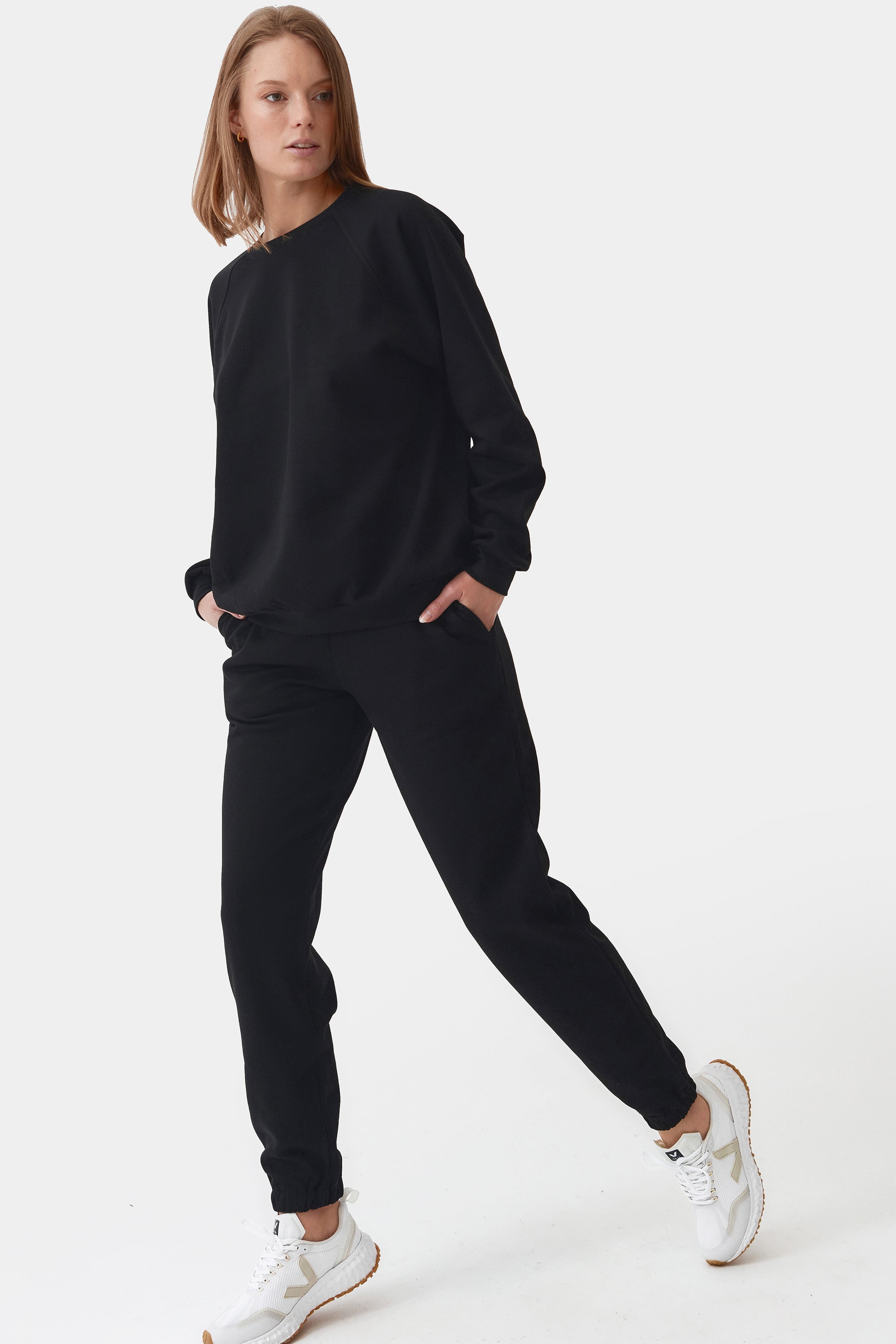 Organic cotton track pants