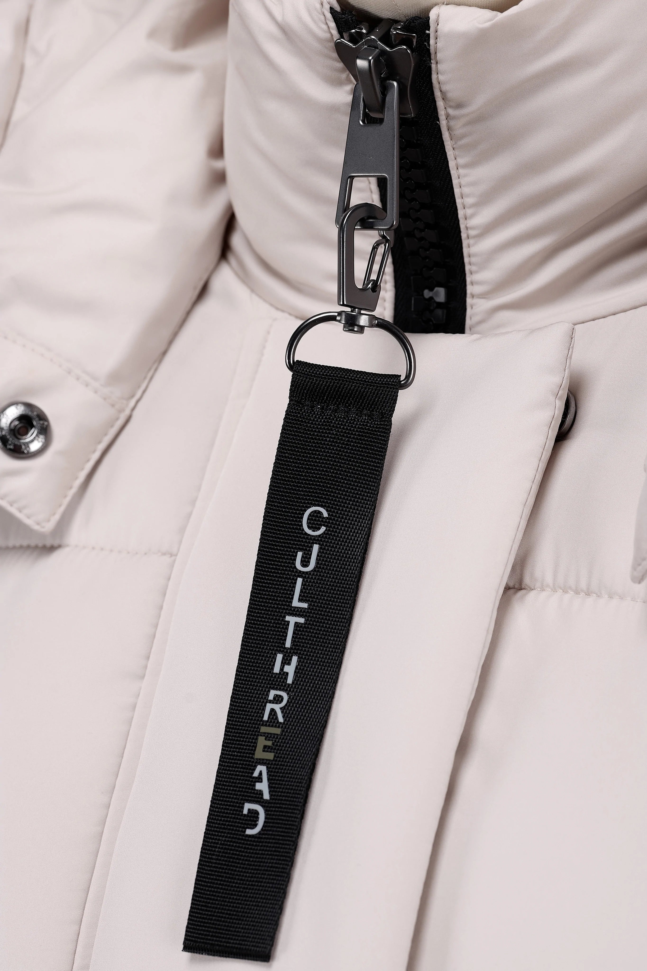 COLVILLE II stone beige puffer jacket - culthread