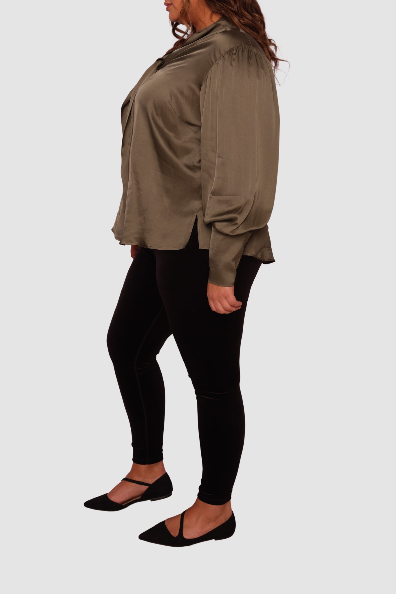 Mia Scarf Neck Blouse