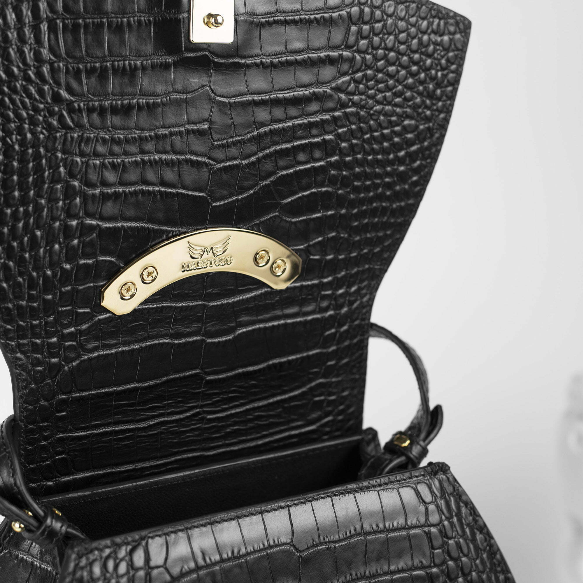 Enso Mini • Black Croco