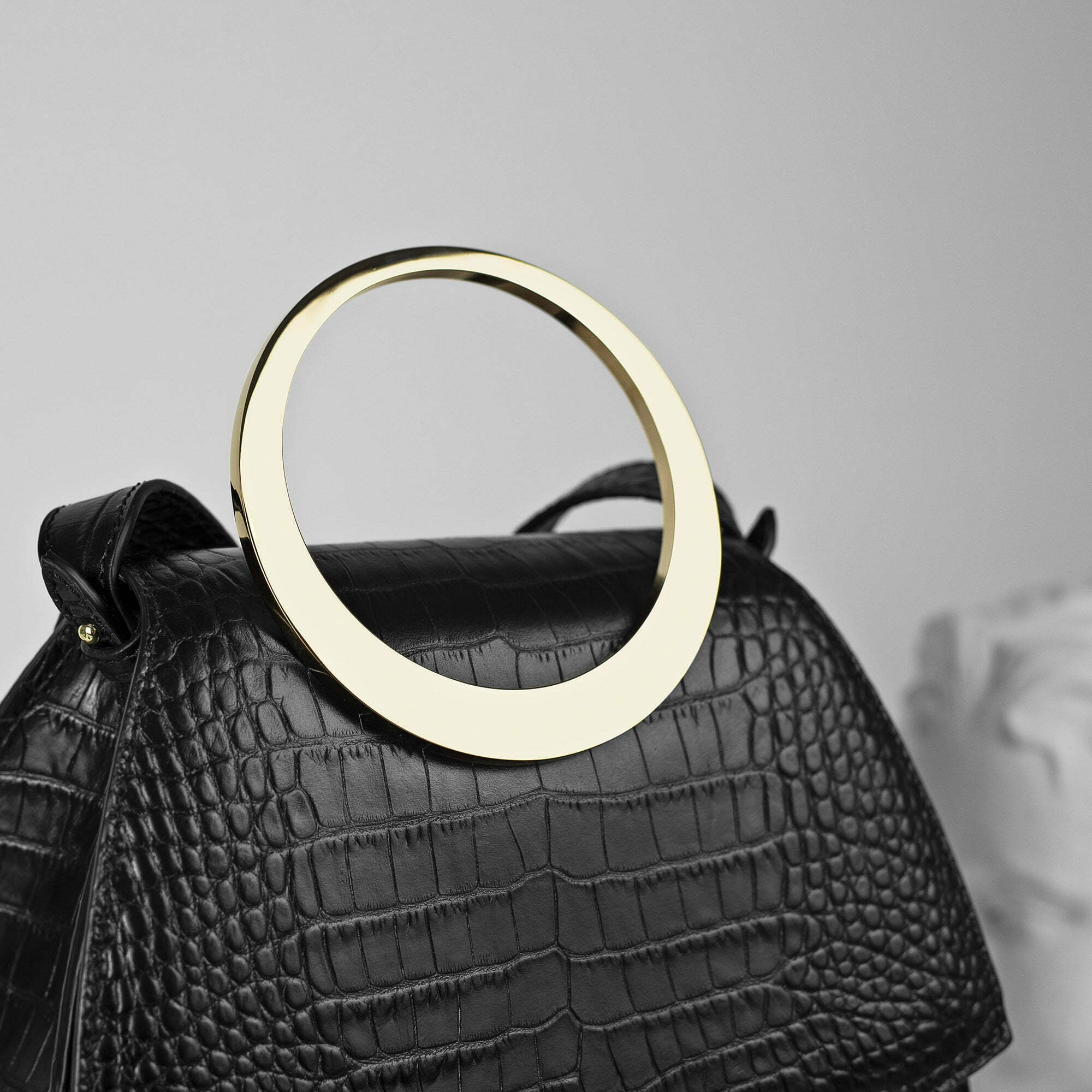 Enso Mini • Black Croco