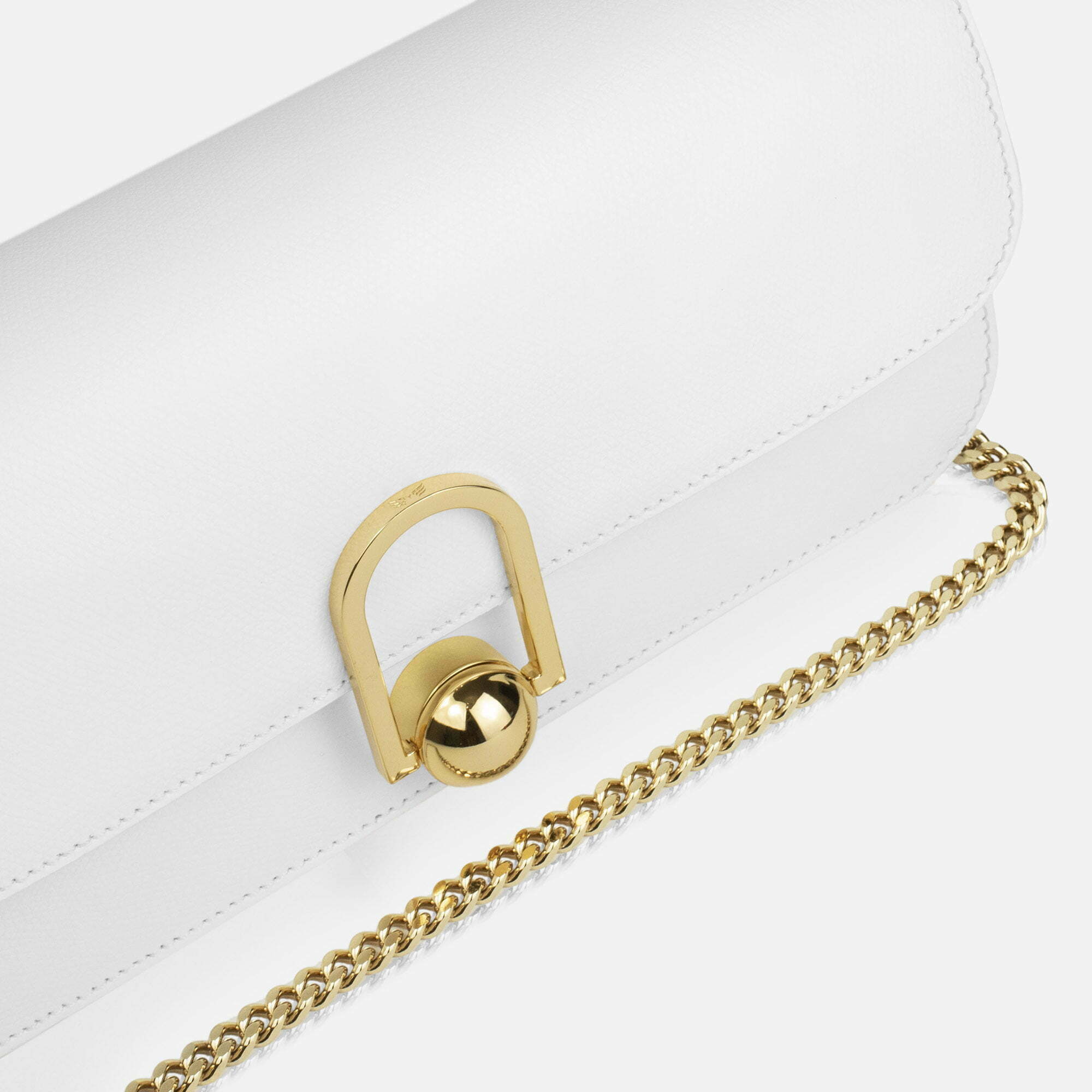 Eon Baguette Chain • White