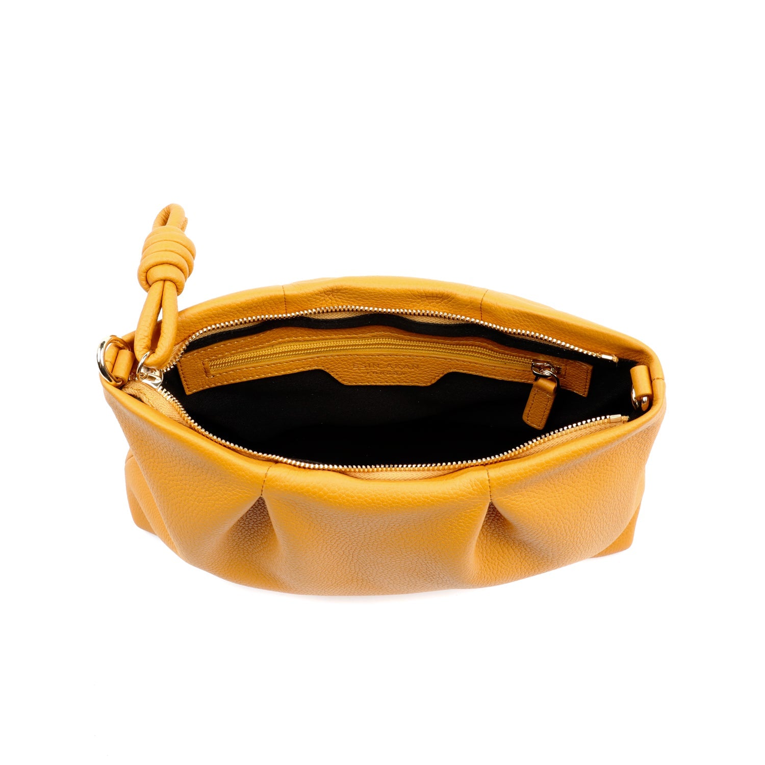 Midi Belgravia Crossbody Bag, Mustard