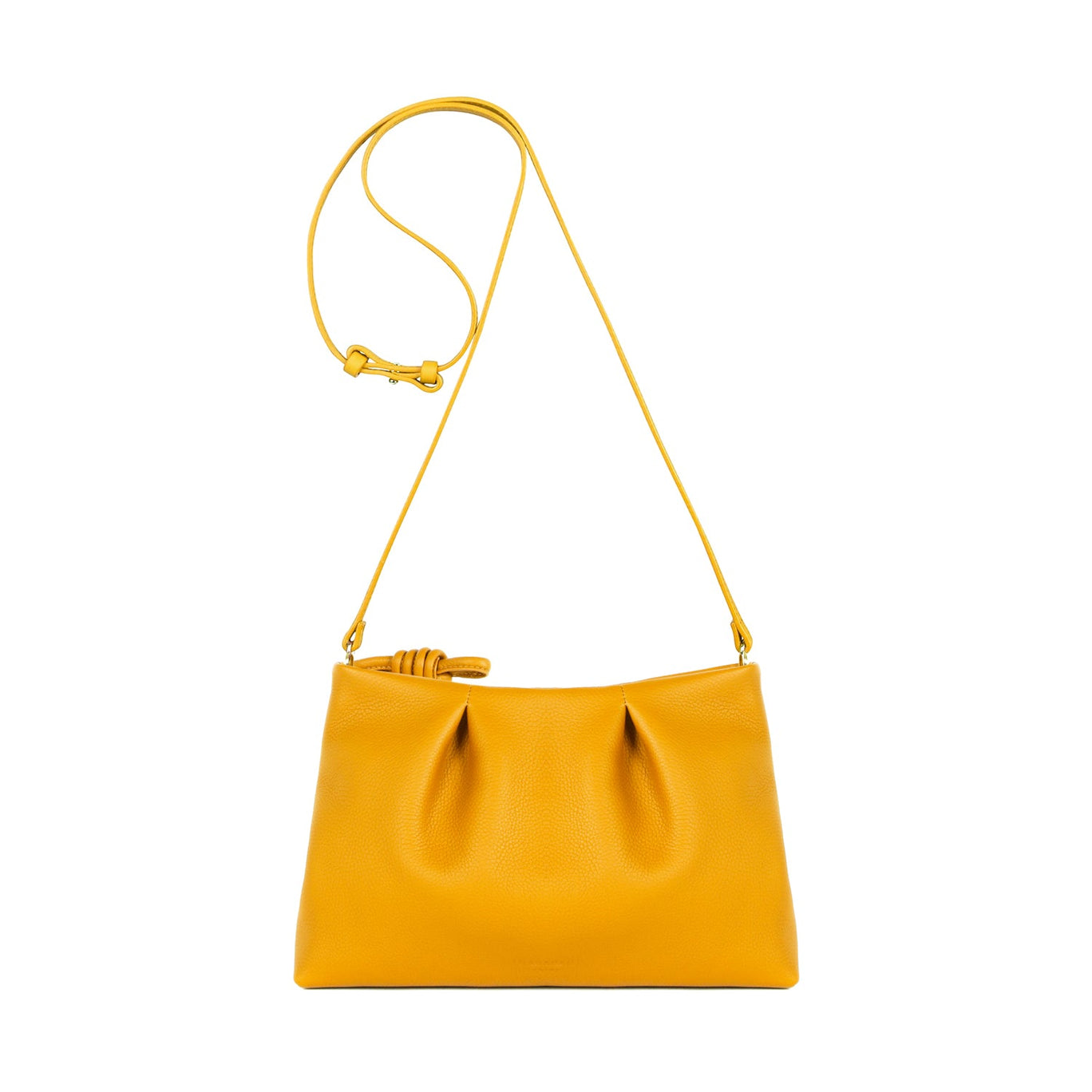 Midi Belgravia Crossbody Bag, Mustard