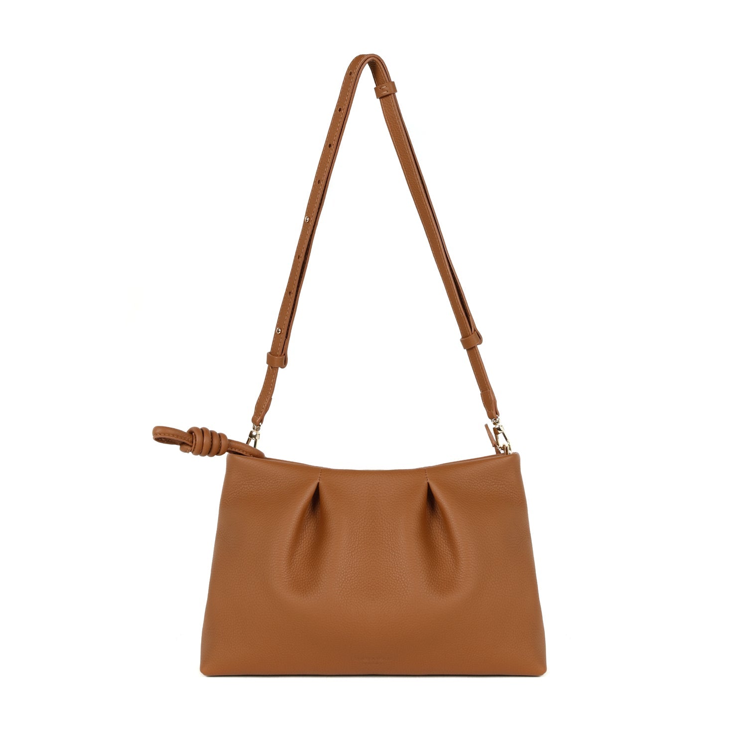Midi Belgravia Crossbody Bag, Tan