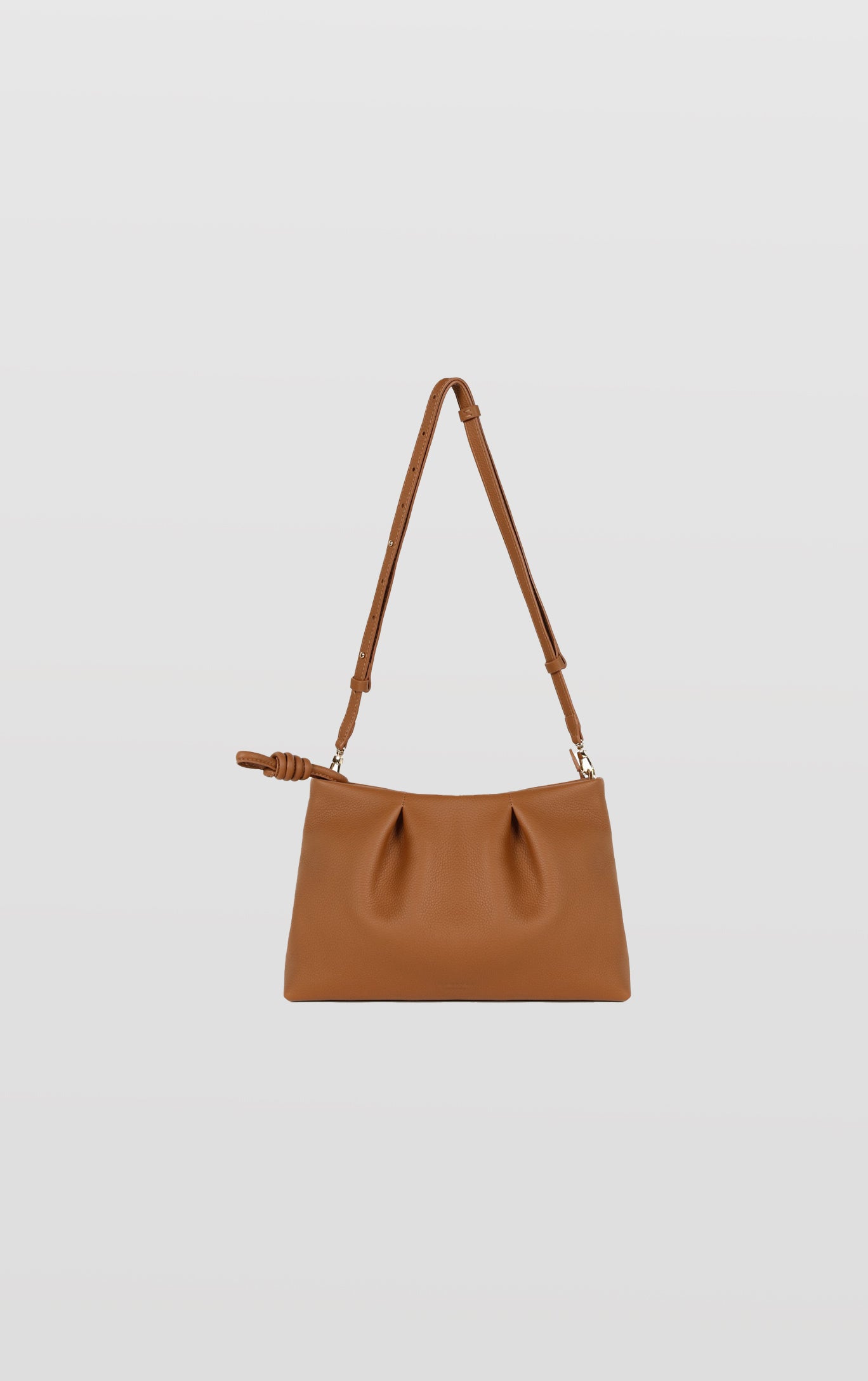 Midi Belgravia Crossbody Bag, Tan