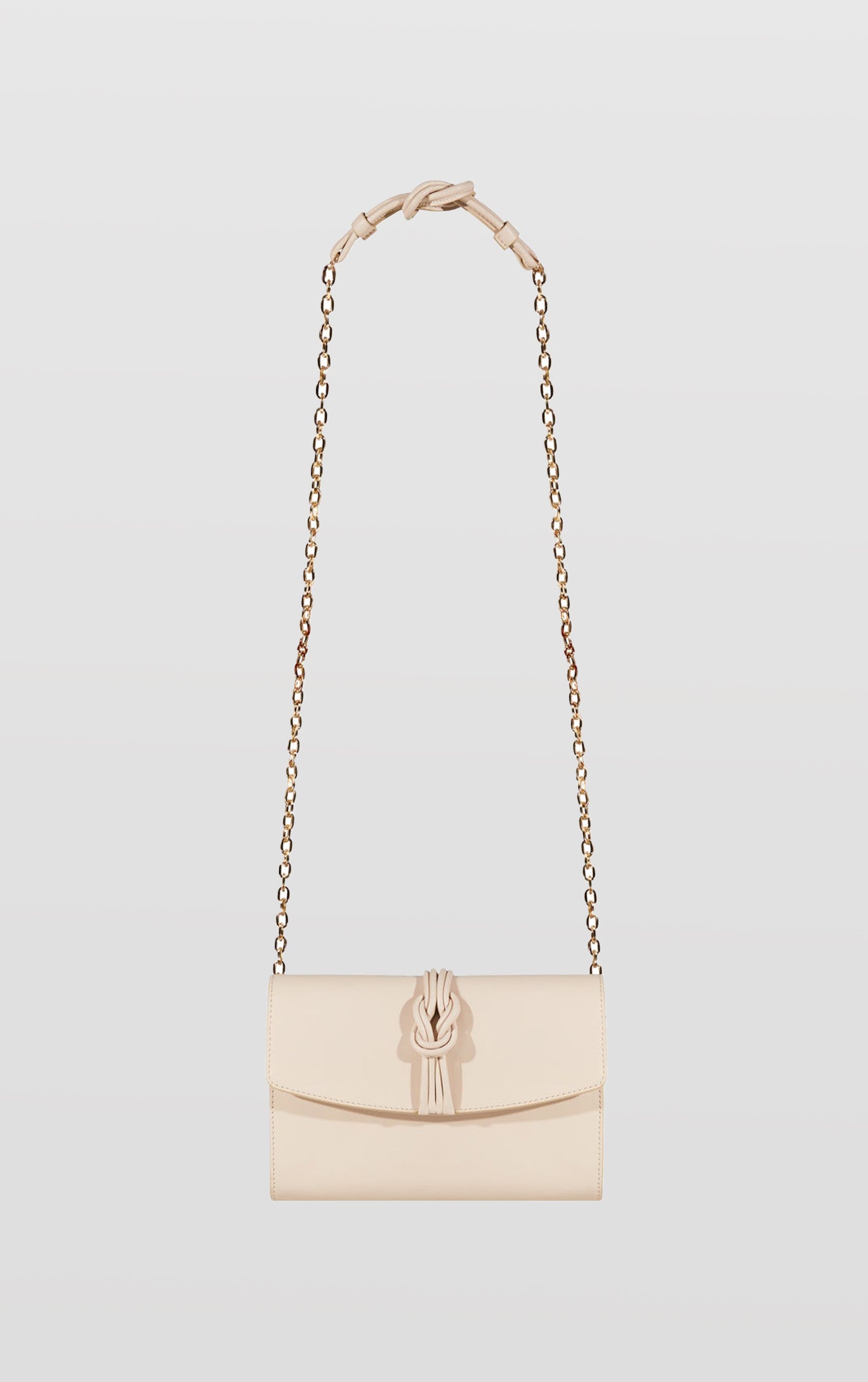 Midi Marylebone, Beige Clutch Bag