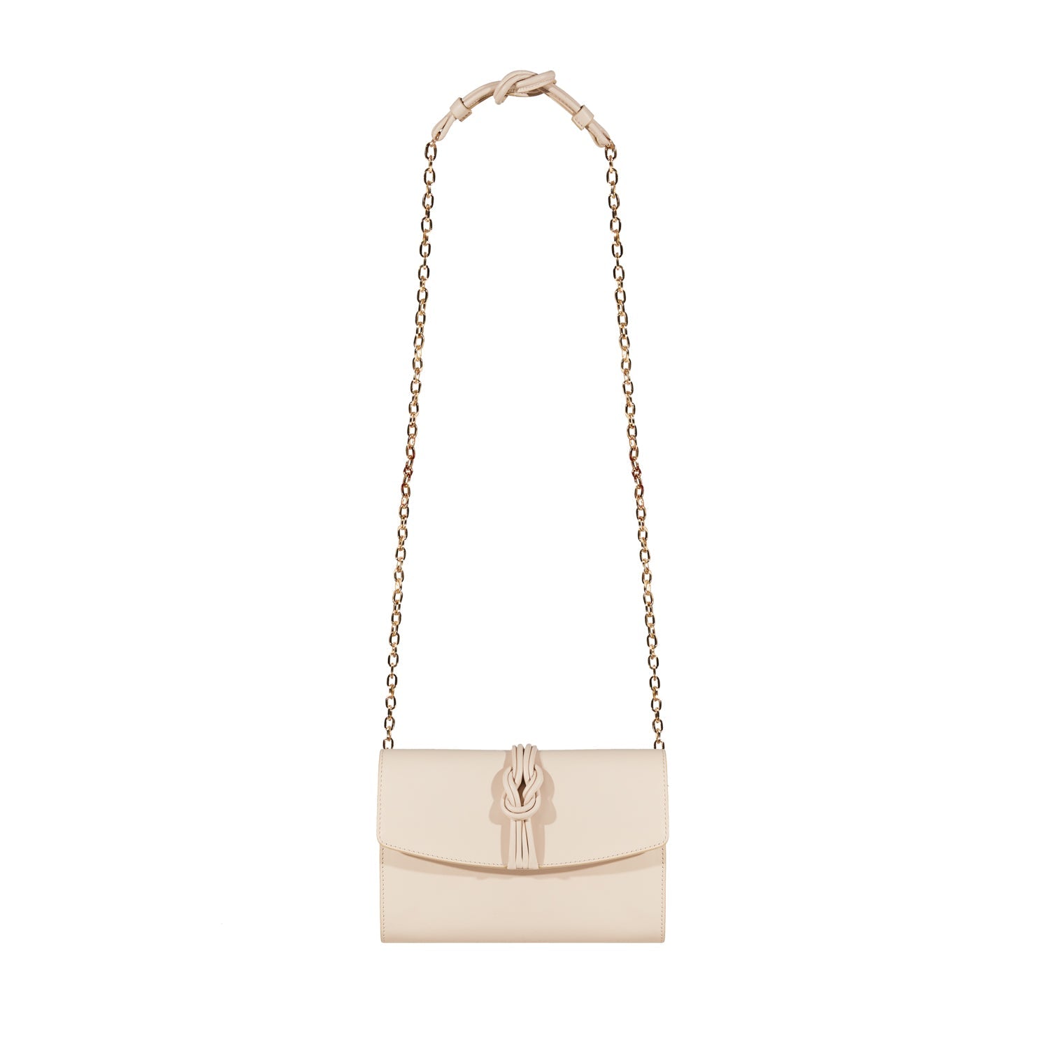 Midi Marylebone, Beige Clutch Bag