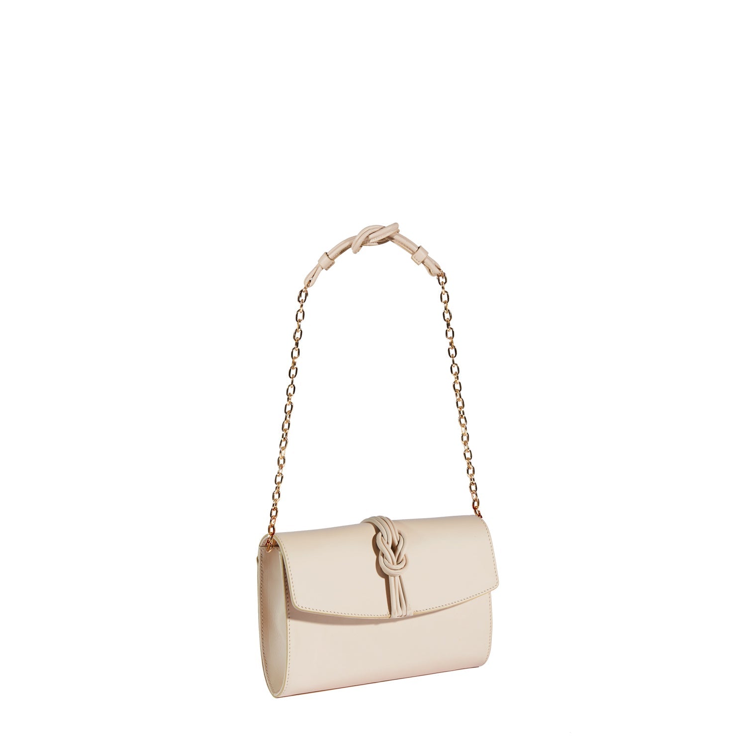 Midi Marylebone, Beige Clutch Bag