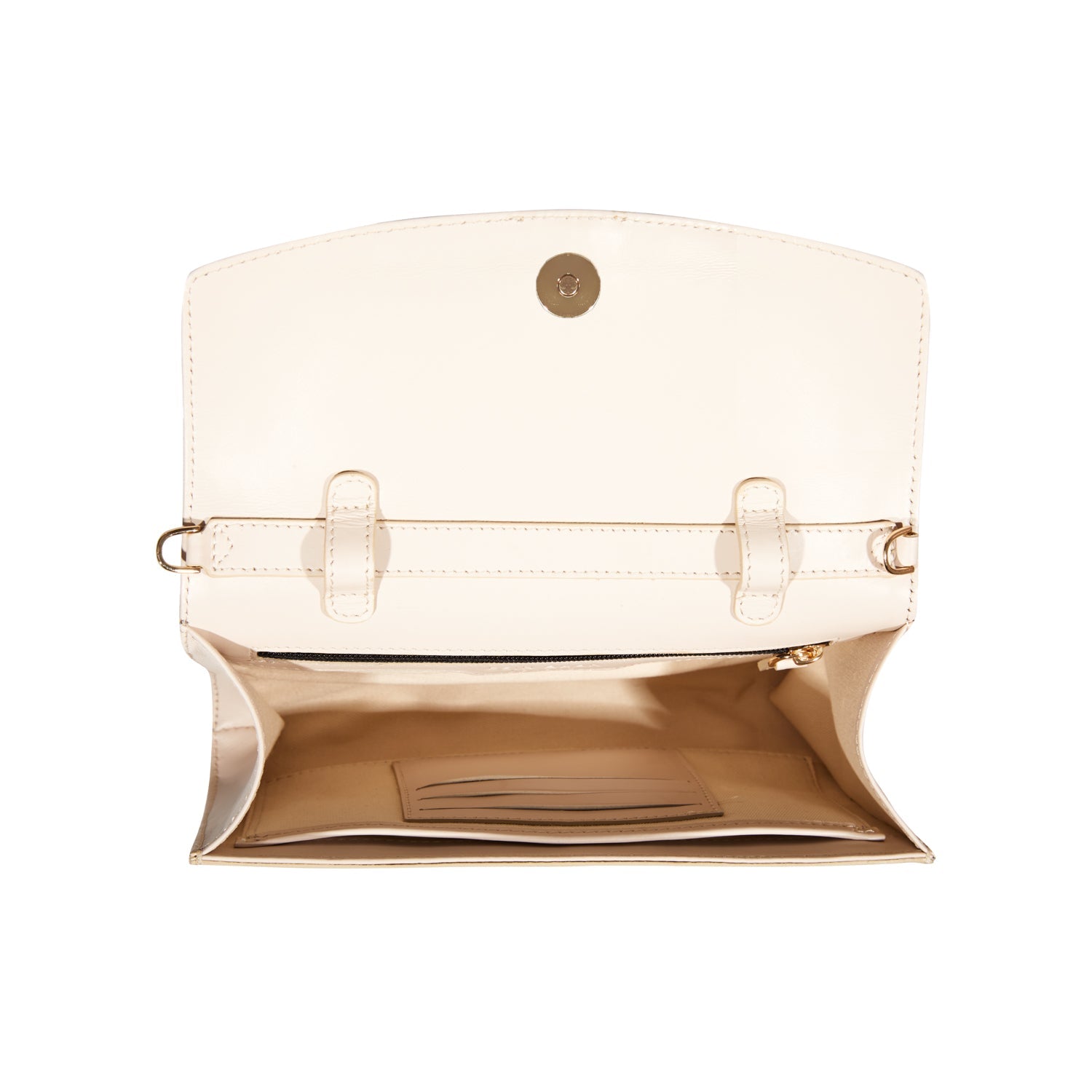 Midi Marylebone, Beige Clutch Bag