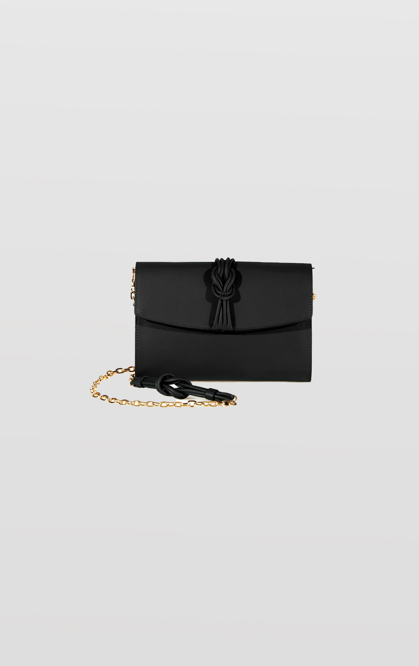 Midi Marylebone, Black Clutch Bag