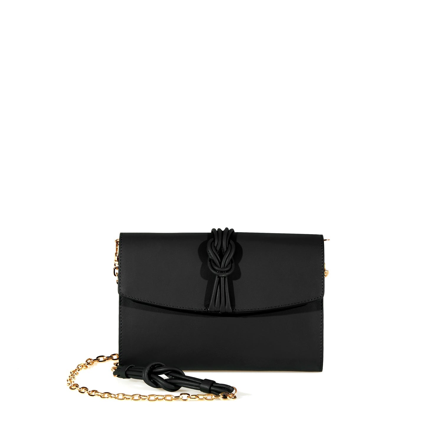 Midi Marylebone, Black Clutch Bag