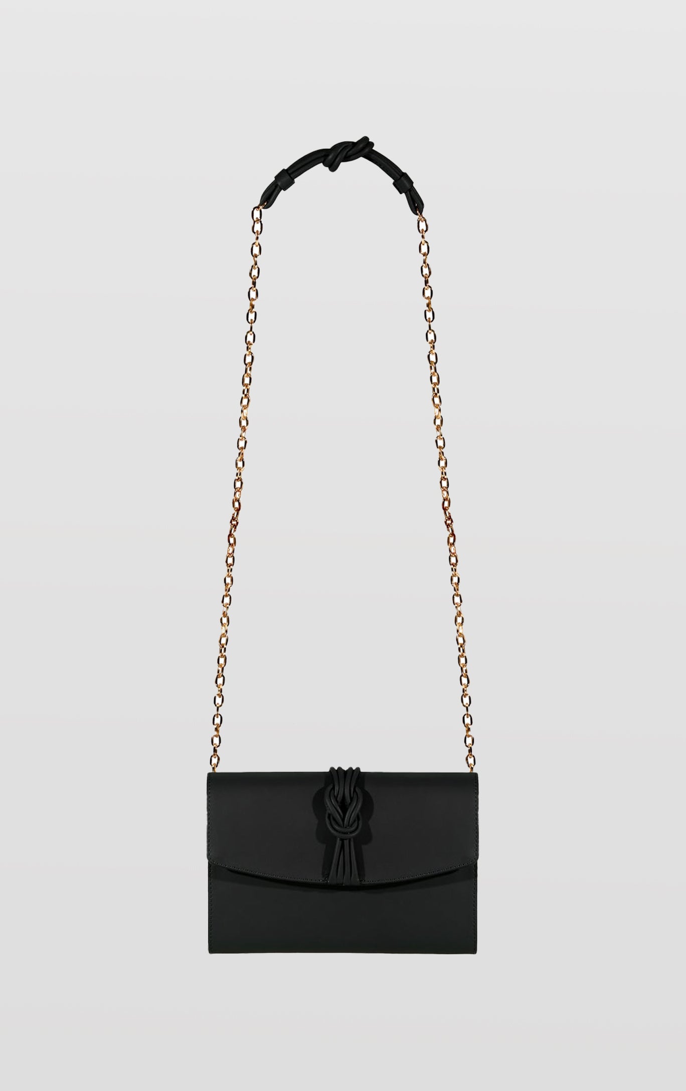Midi Marylebone, Black Clutch Bag