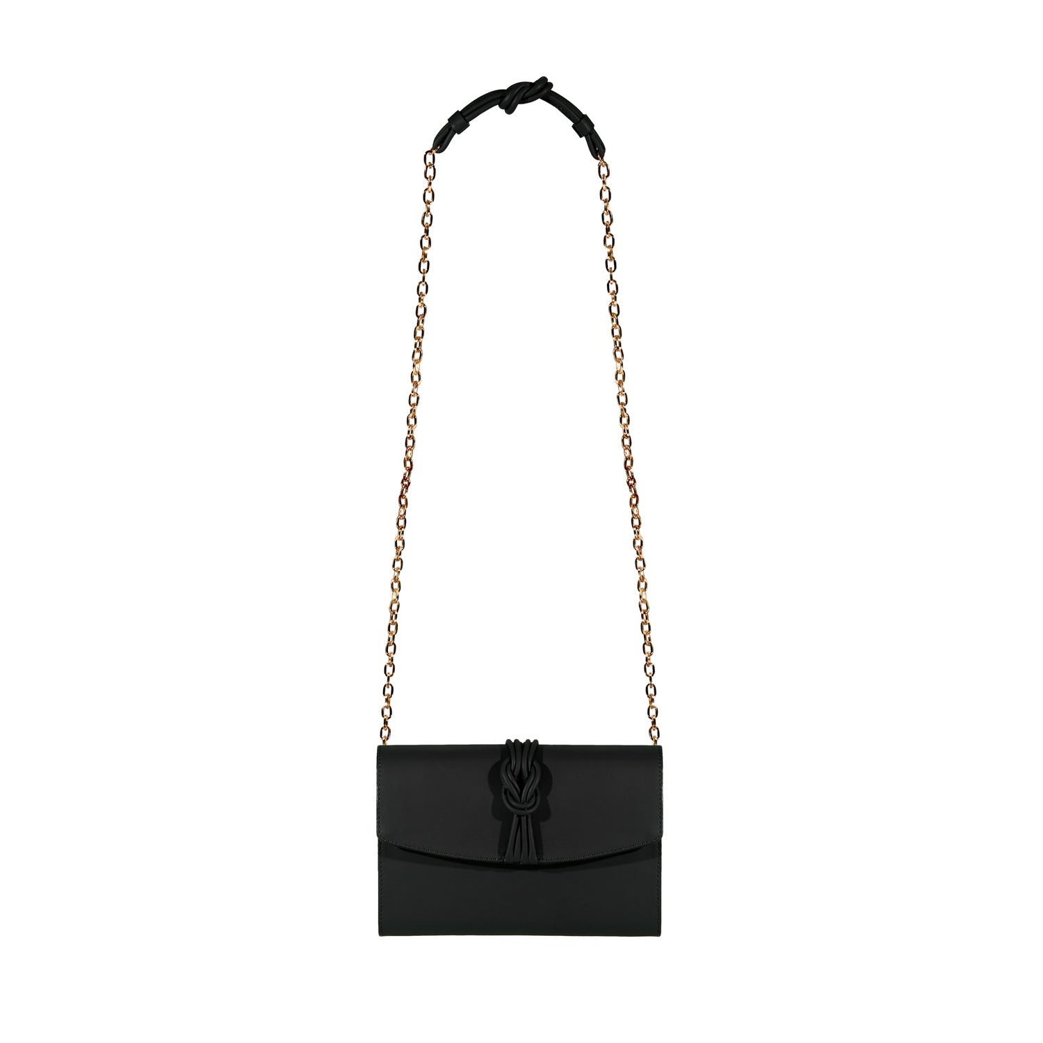 Midi Marylebone, Black Clutch Bag