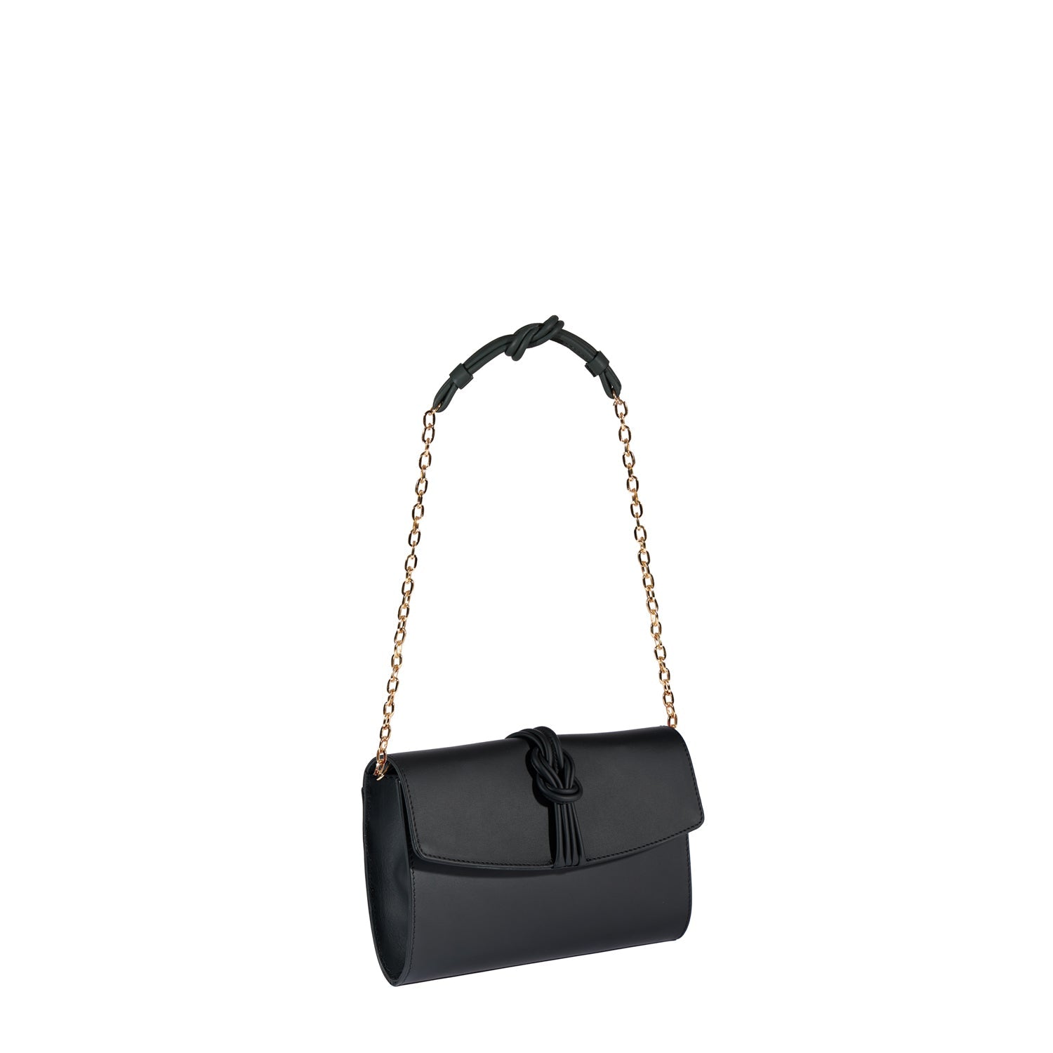 Midi Marylebone, Black Clutch Bag