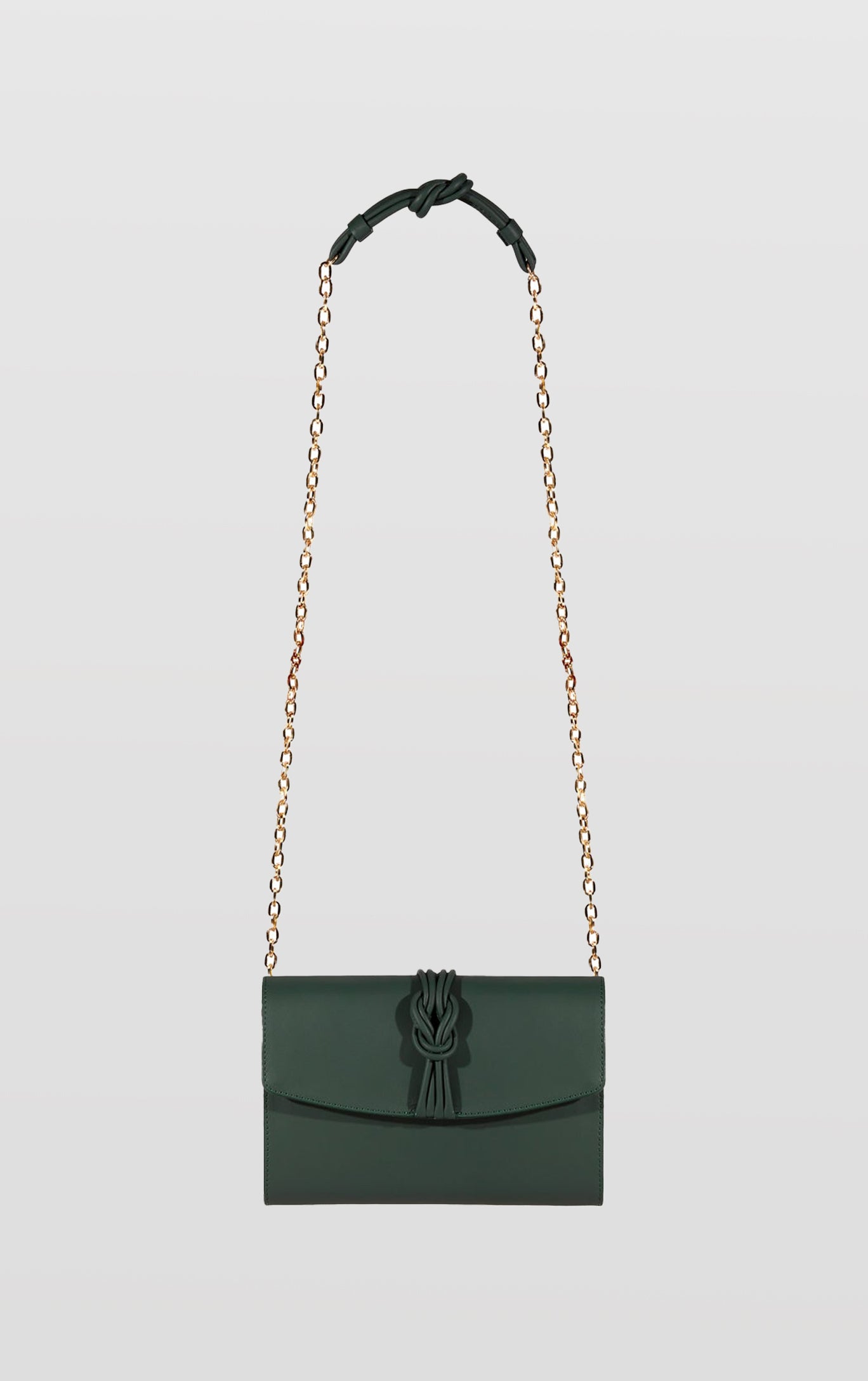 Midi Marylebone, Teal Green Clutch Bag