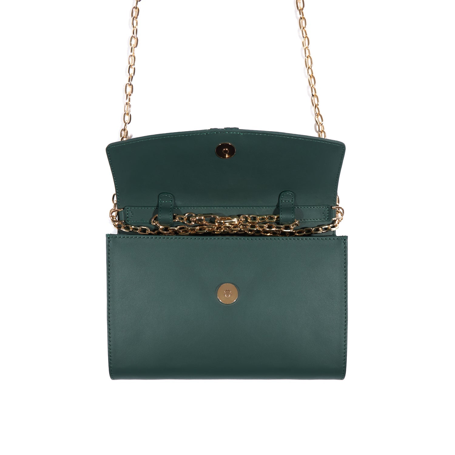 Midi Marylebone, Teal Green Clutch Bag