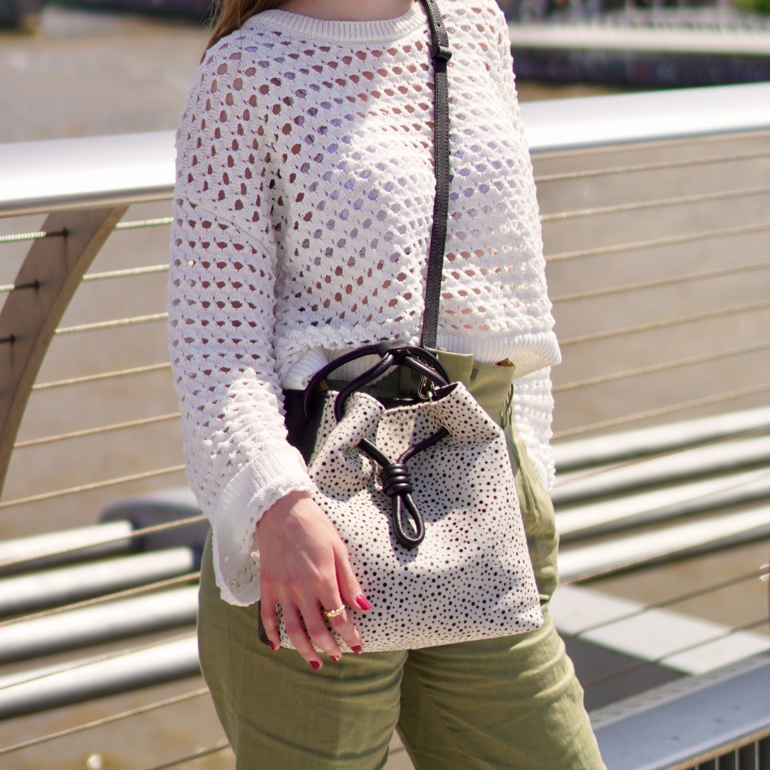Midi Richmond Bucket Bag, Cheetah