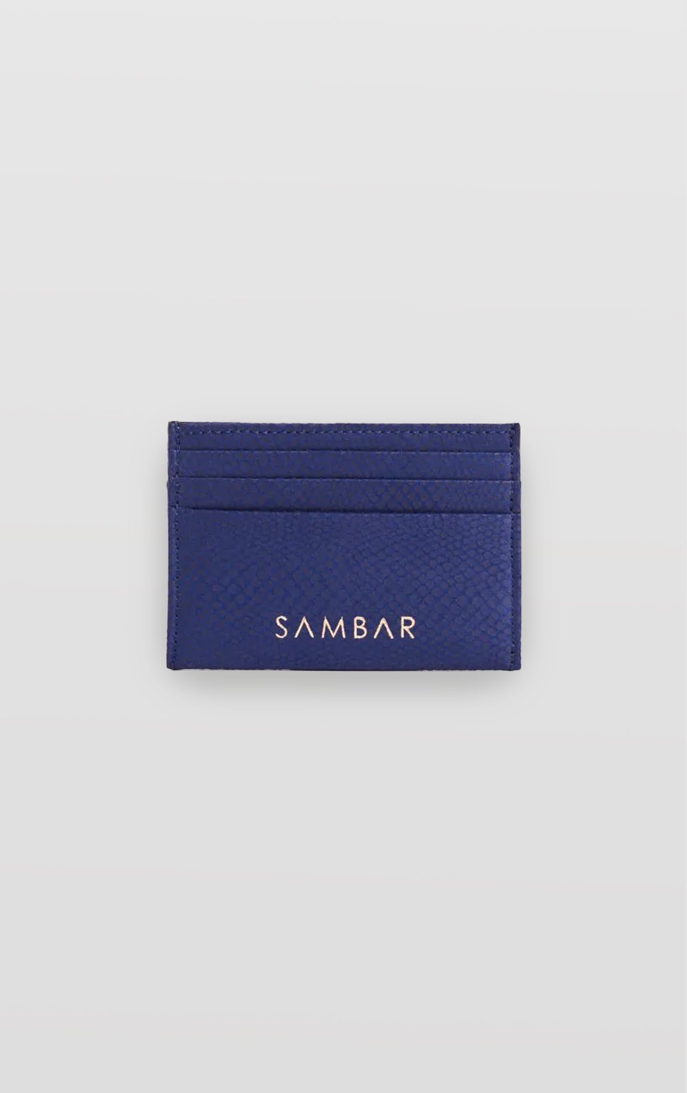 Roe Mini Cardholder - Ocean Blue