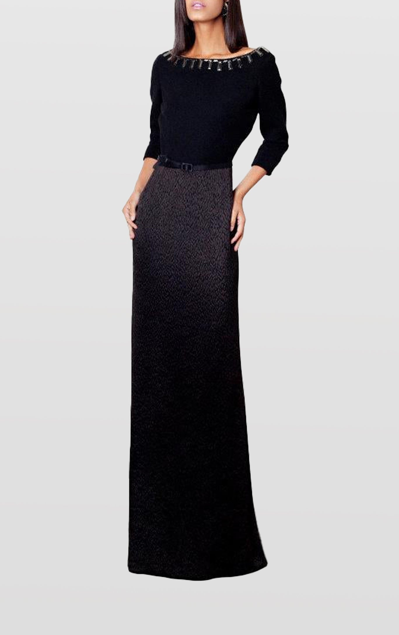 Swarovski Column Gown
