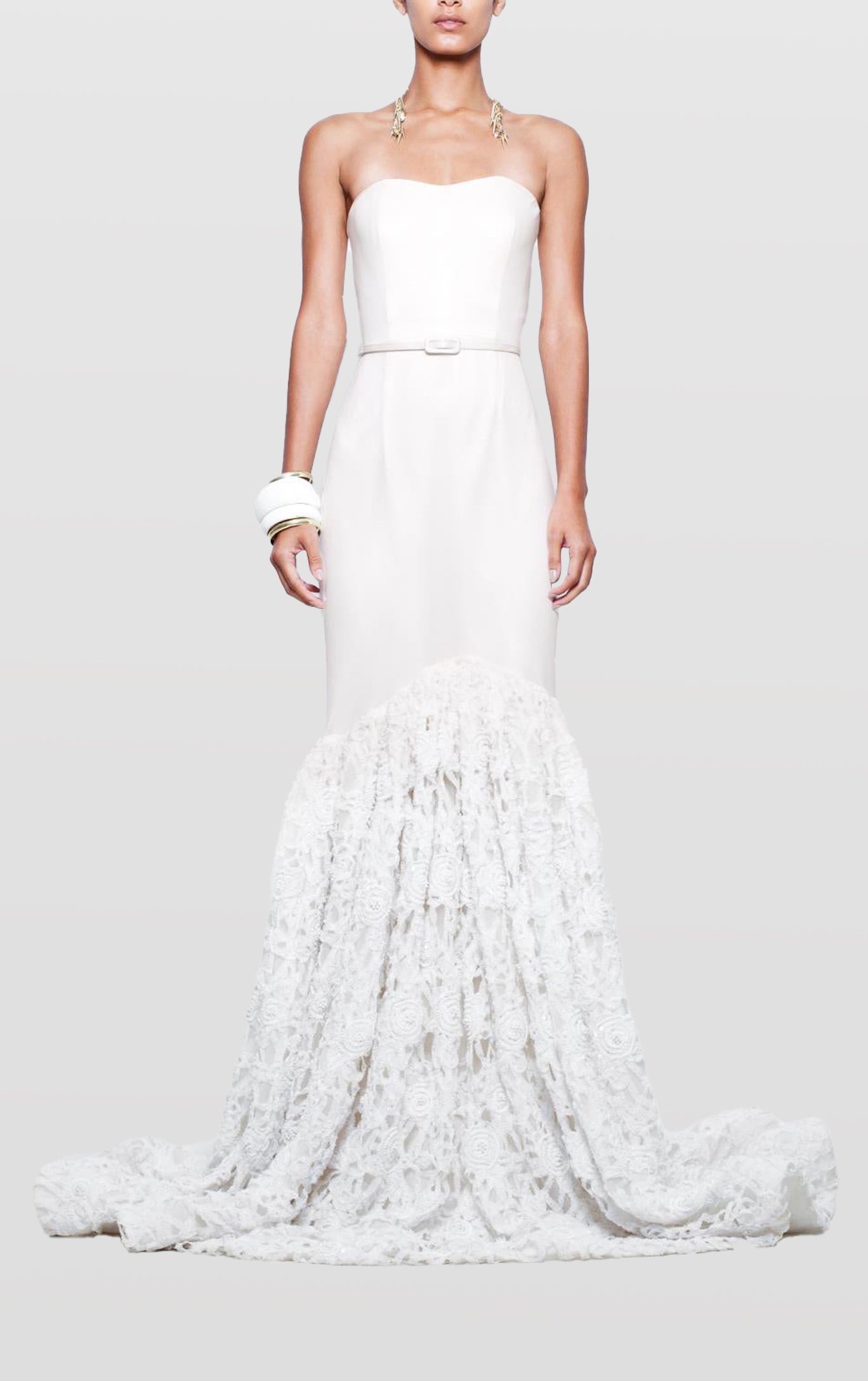 Trumpet Wedding Gown
