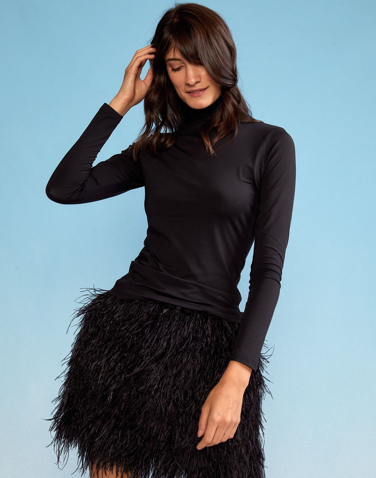 Solid Turtleneck