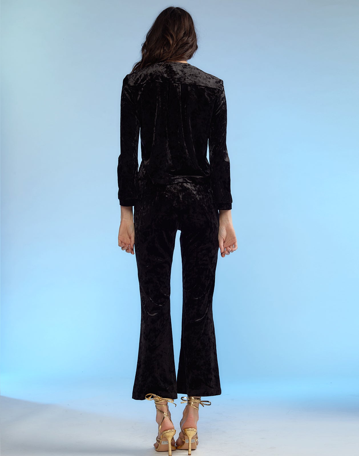 Crushed Velvet Pullover