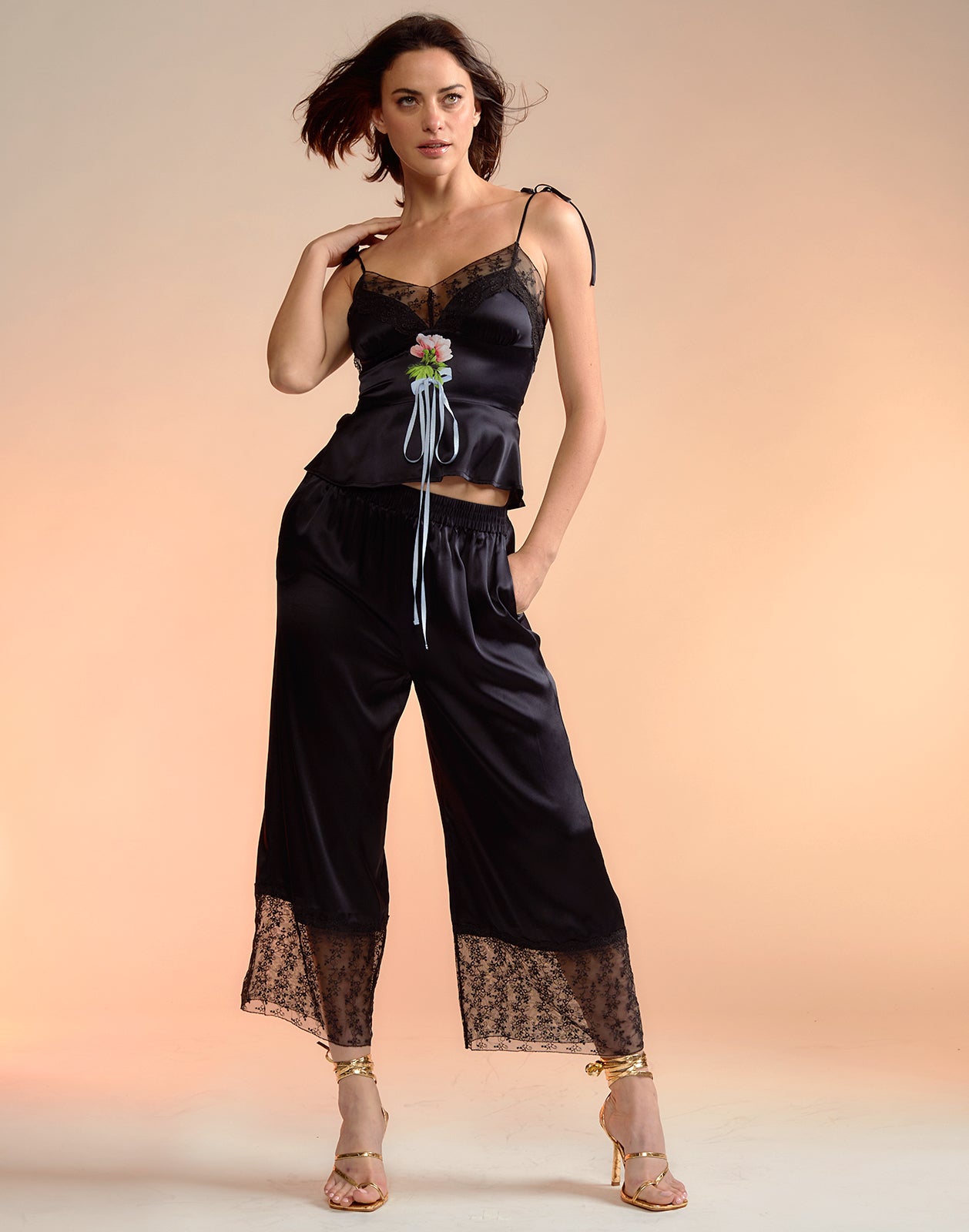 Iris Silk Top