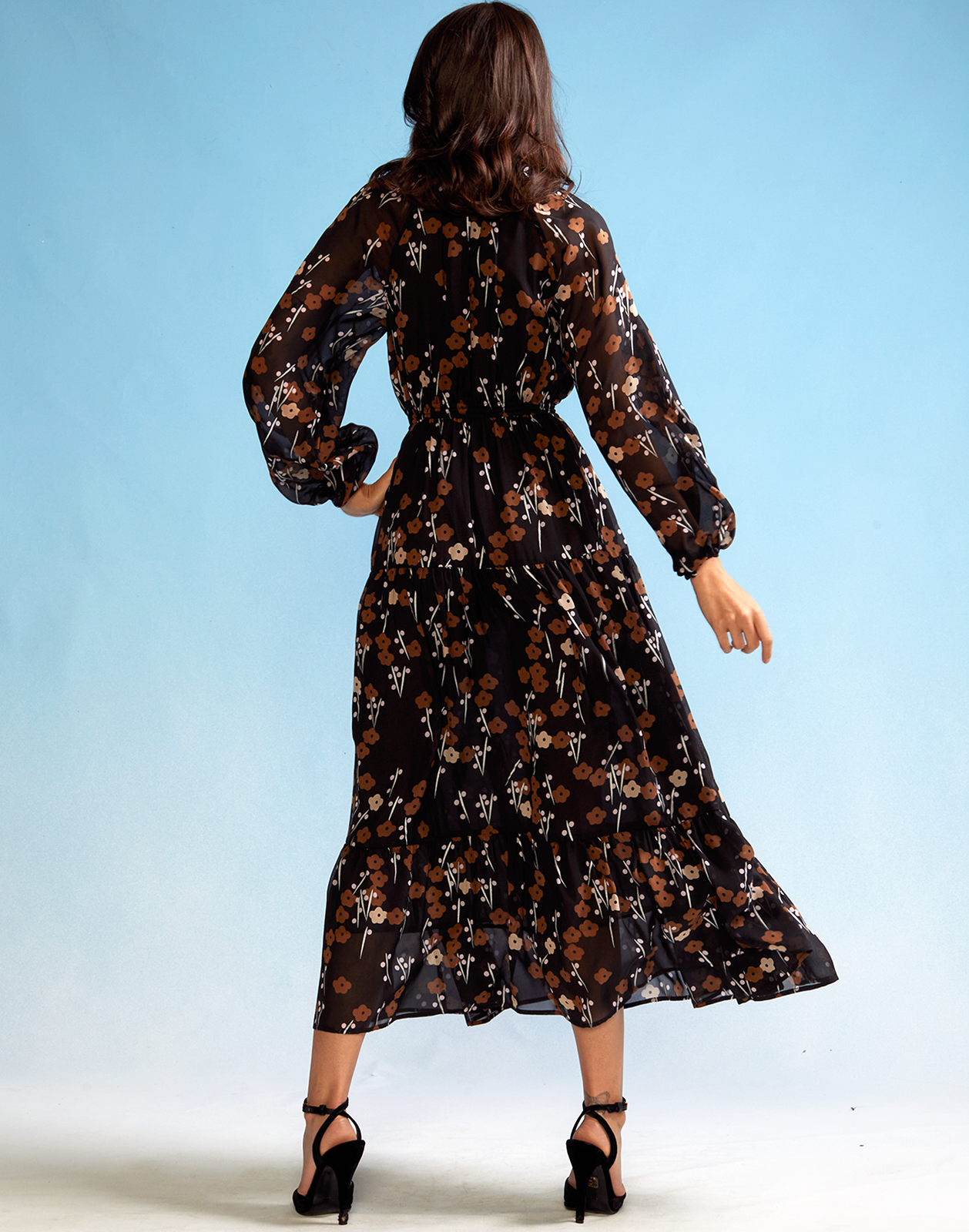 Blossom Silk Dress