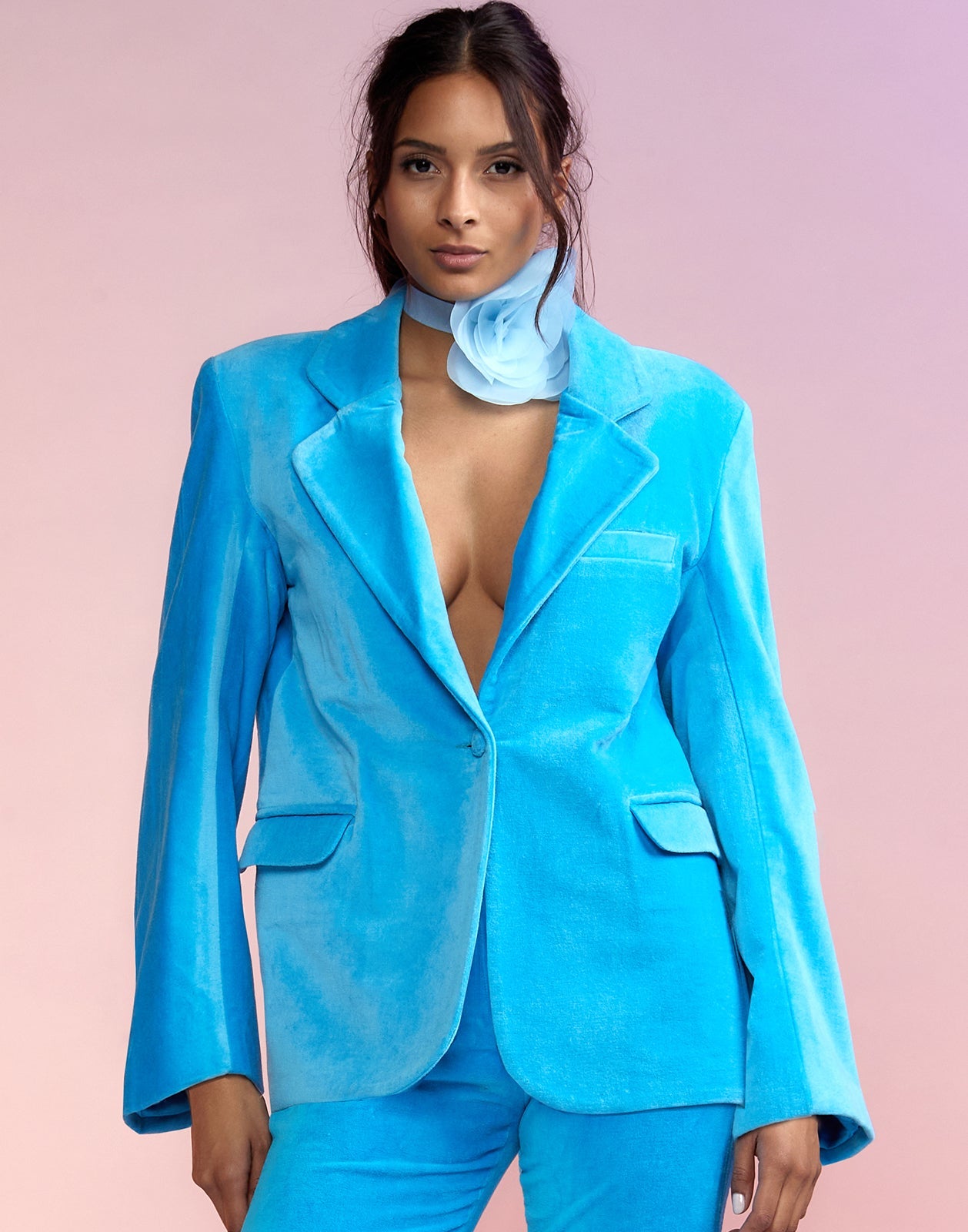 Velvet Blazer