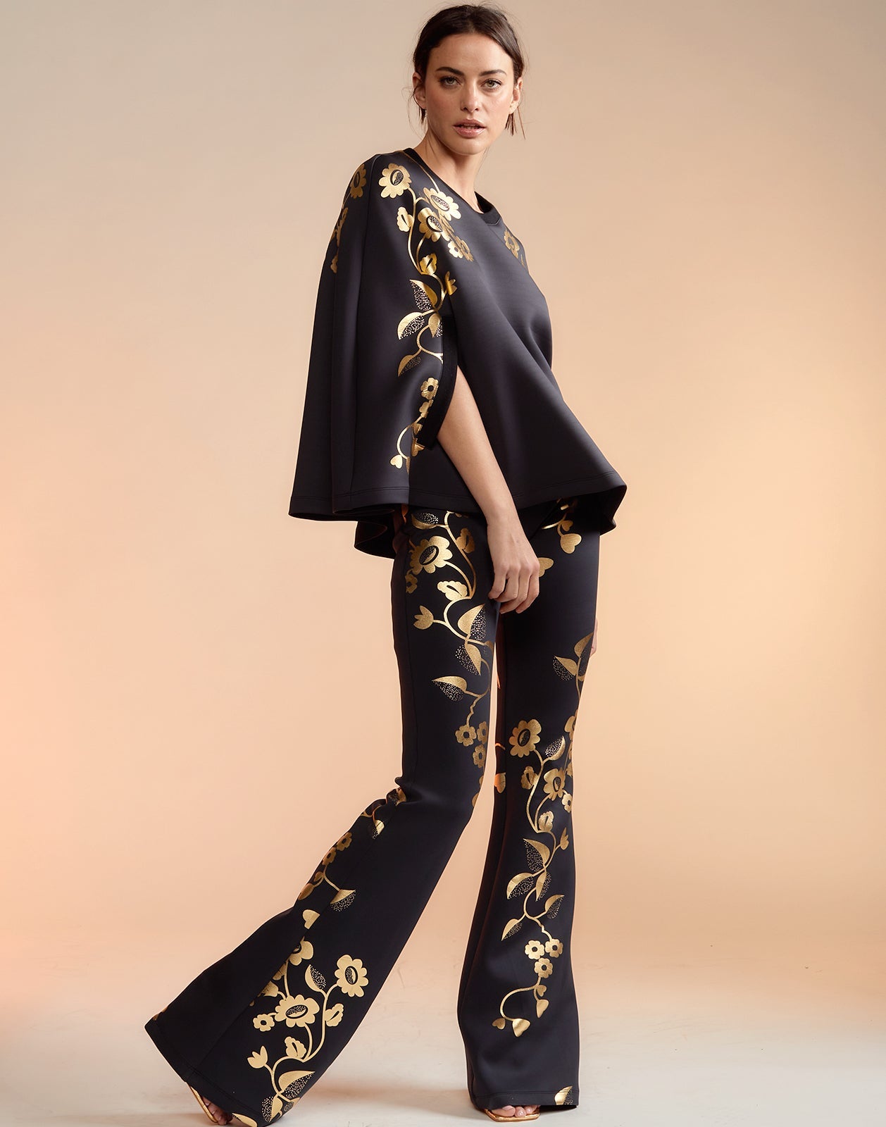 Bonded Fit and Flare Pant